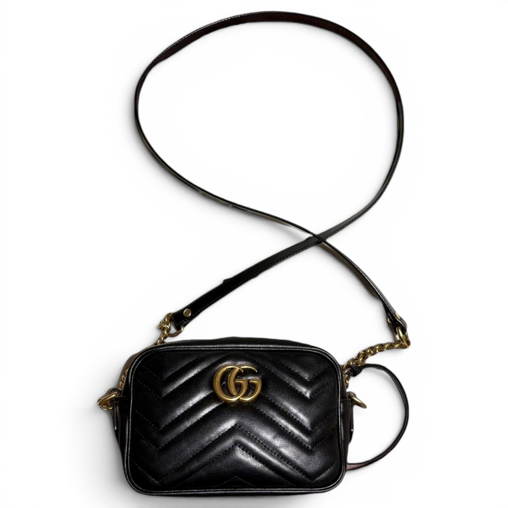 GG Marmont leather crossbody bag