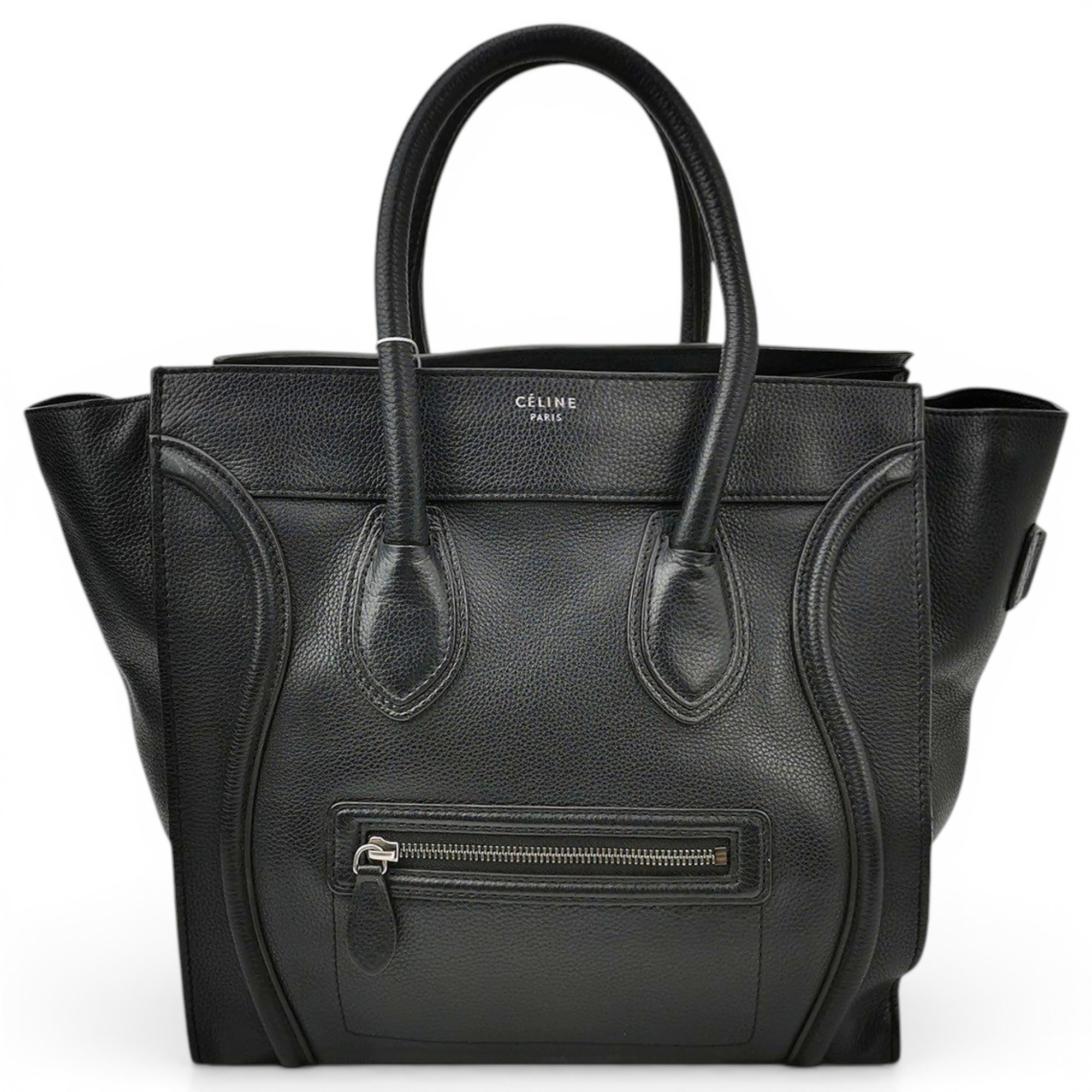 Luggage leather handbag