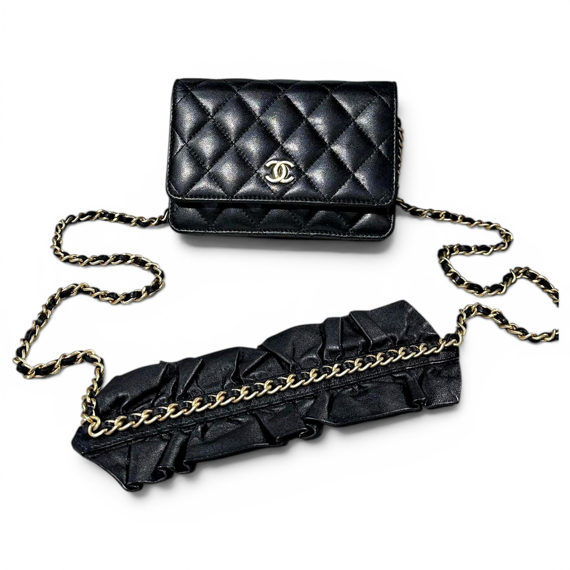Leather mini bag