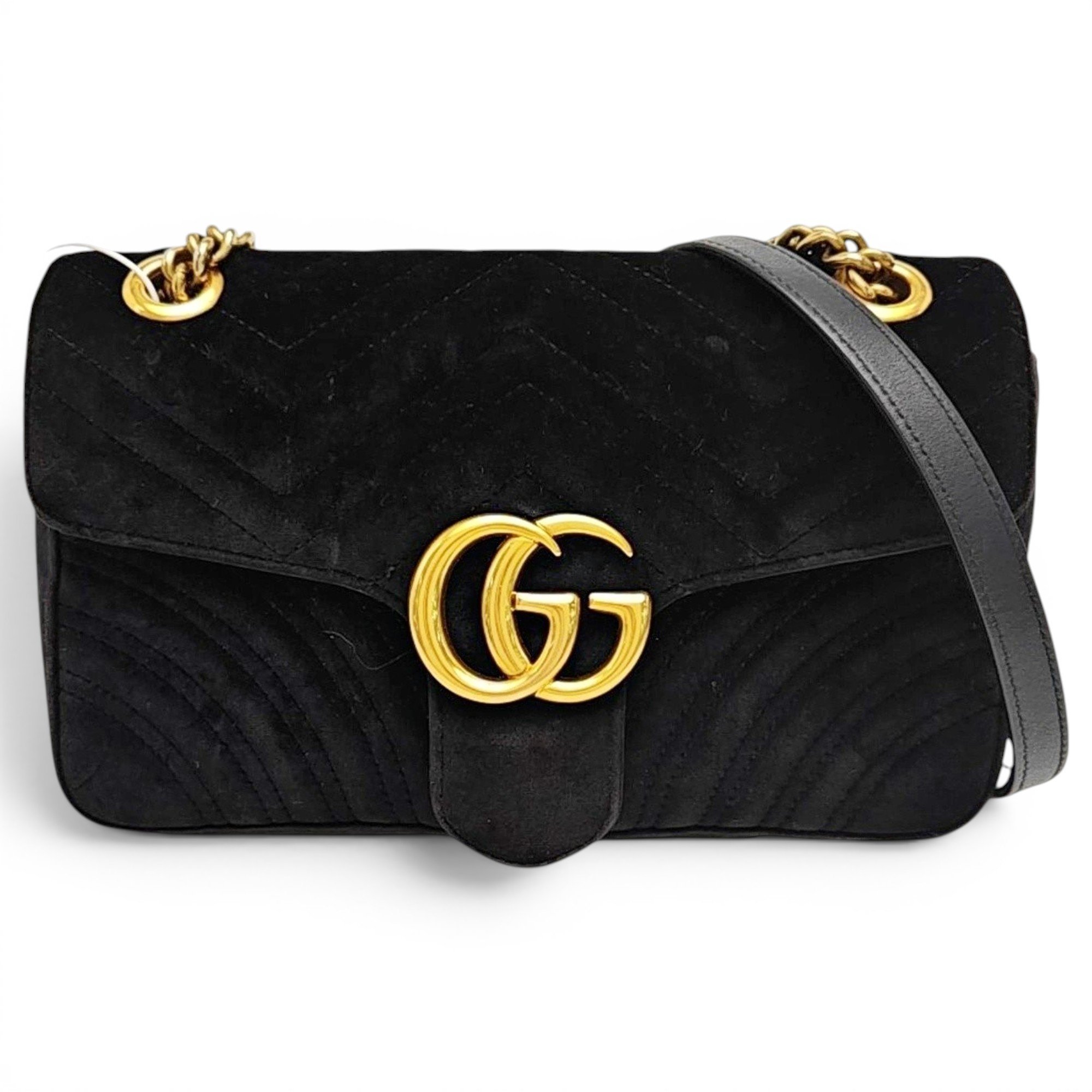 GG Marmont velvet handbag