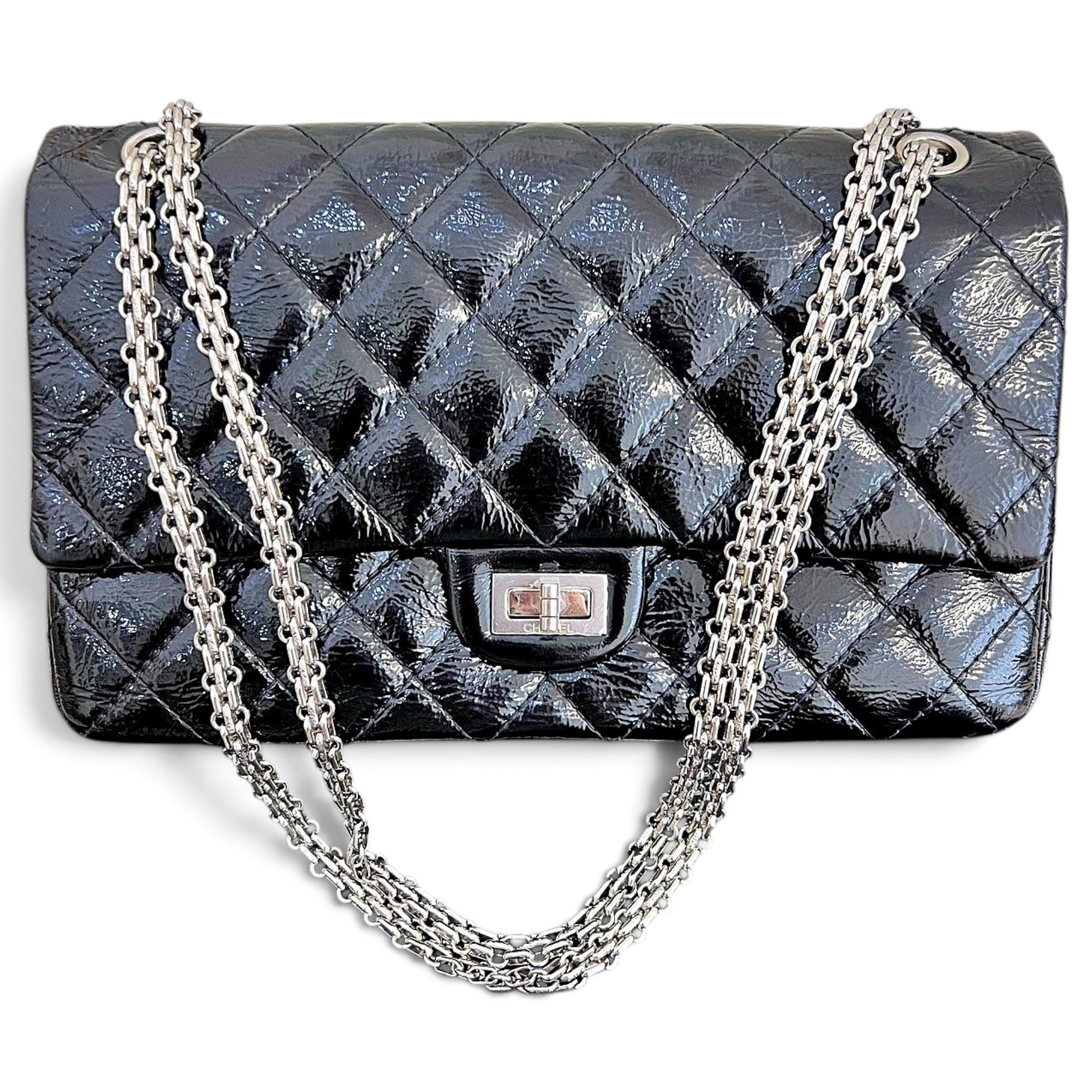2.55 leather handbag