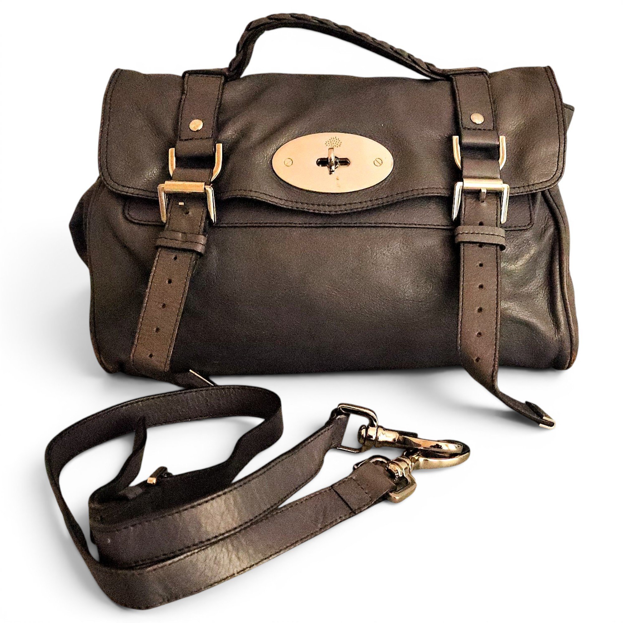 Alexa leather handbag