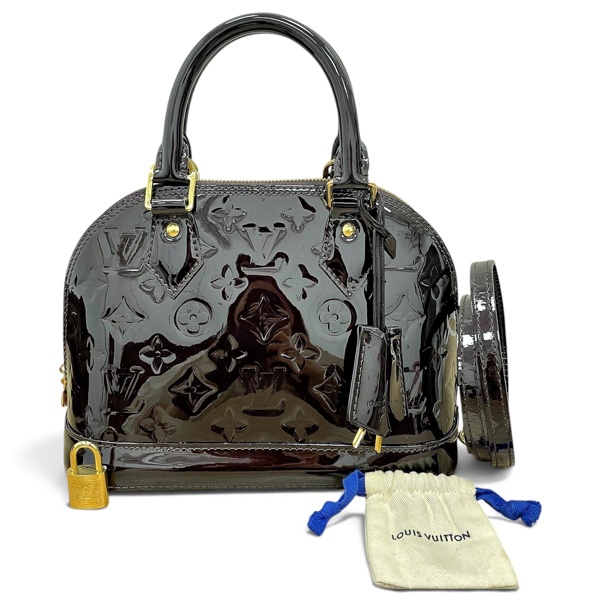 Alma leather handbag