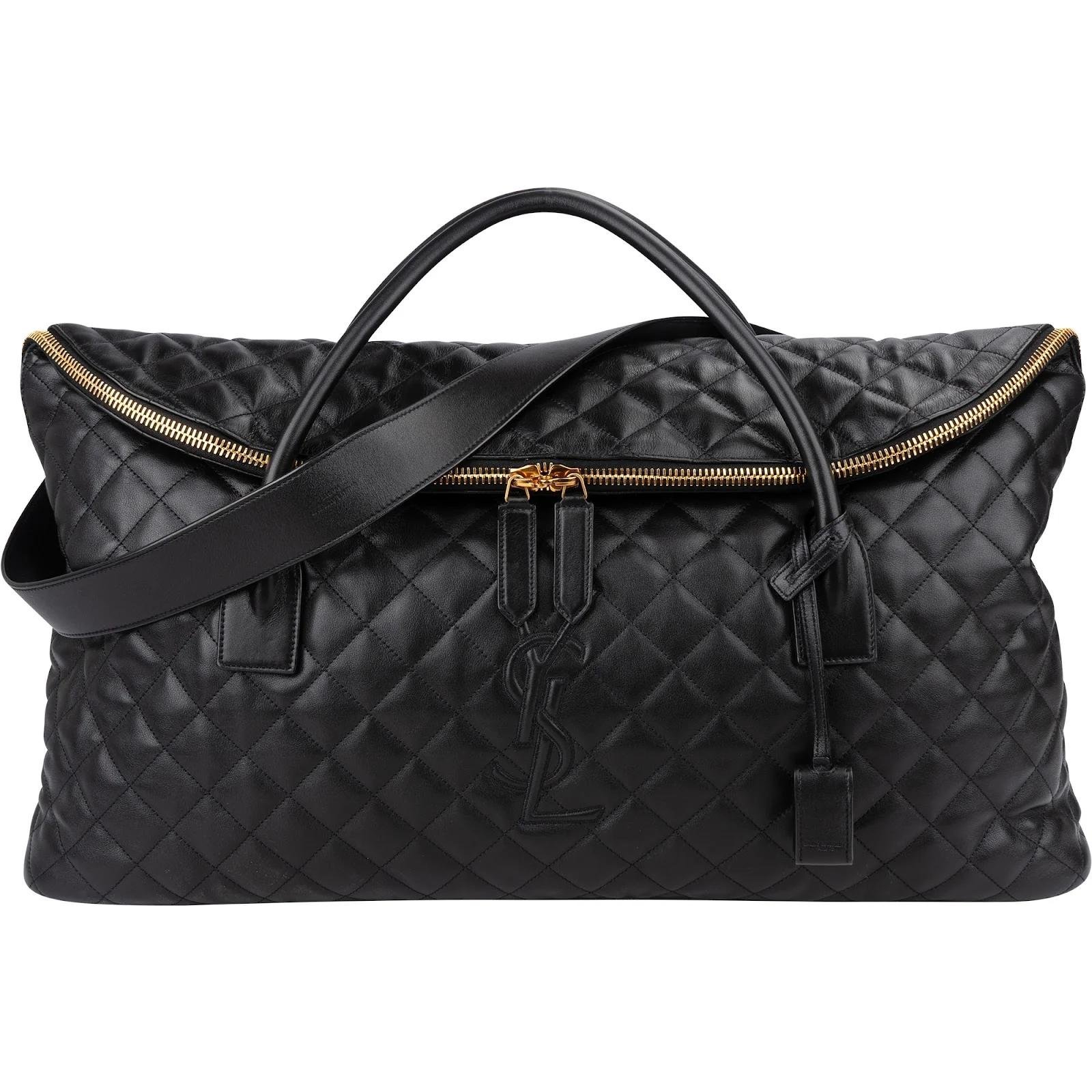 Leather travel bag