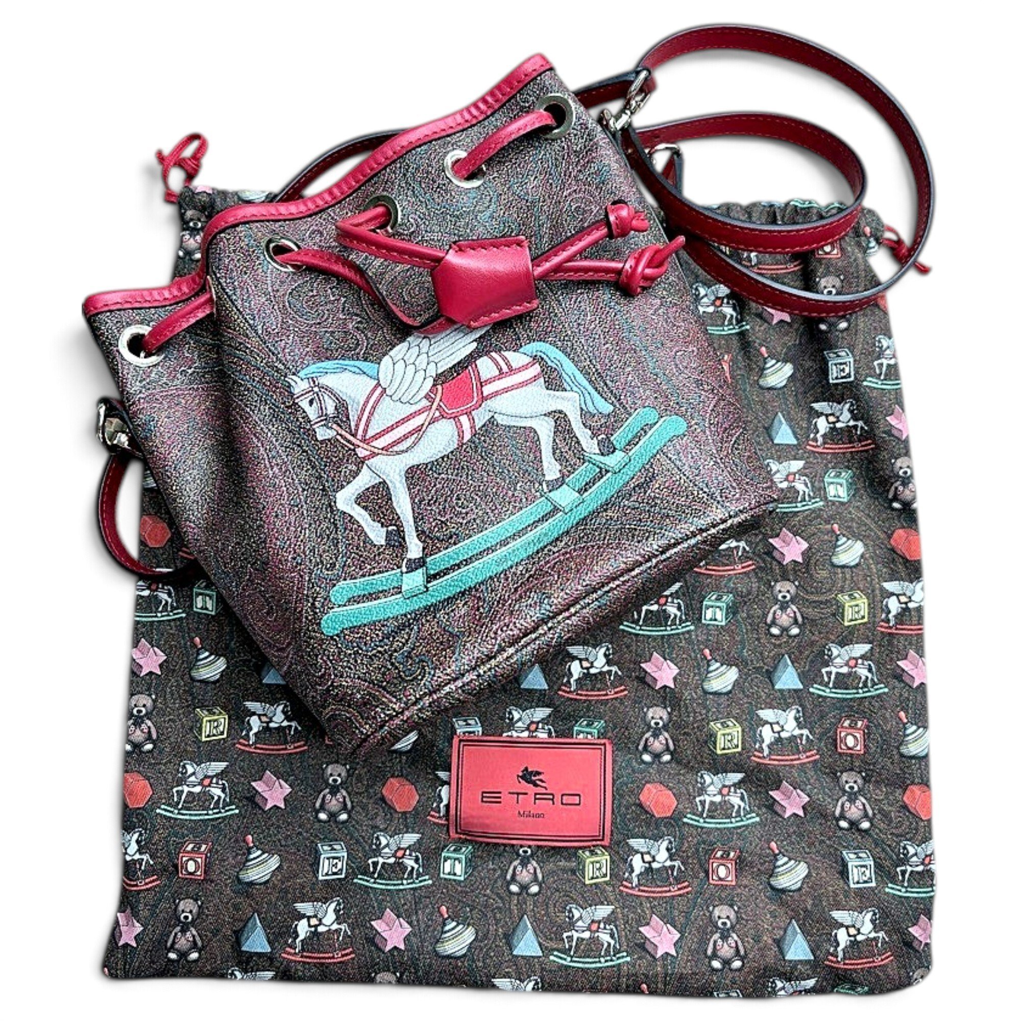 Etro Leather crossbody bag