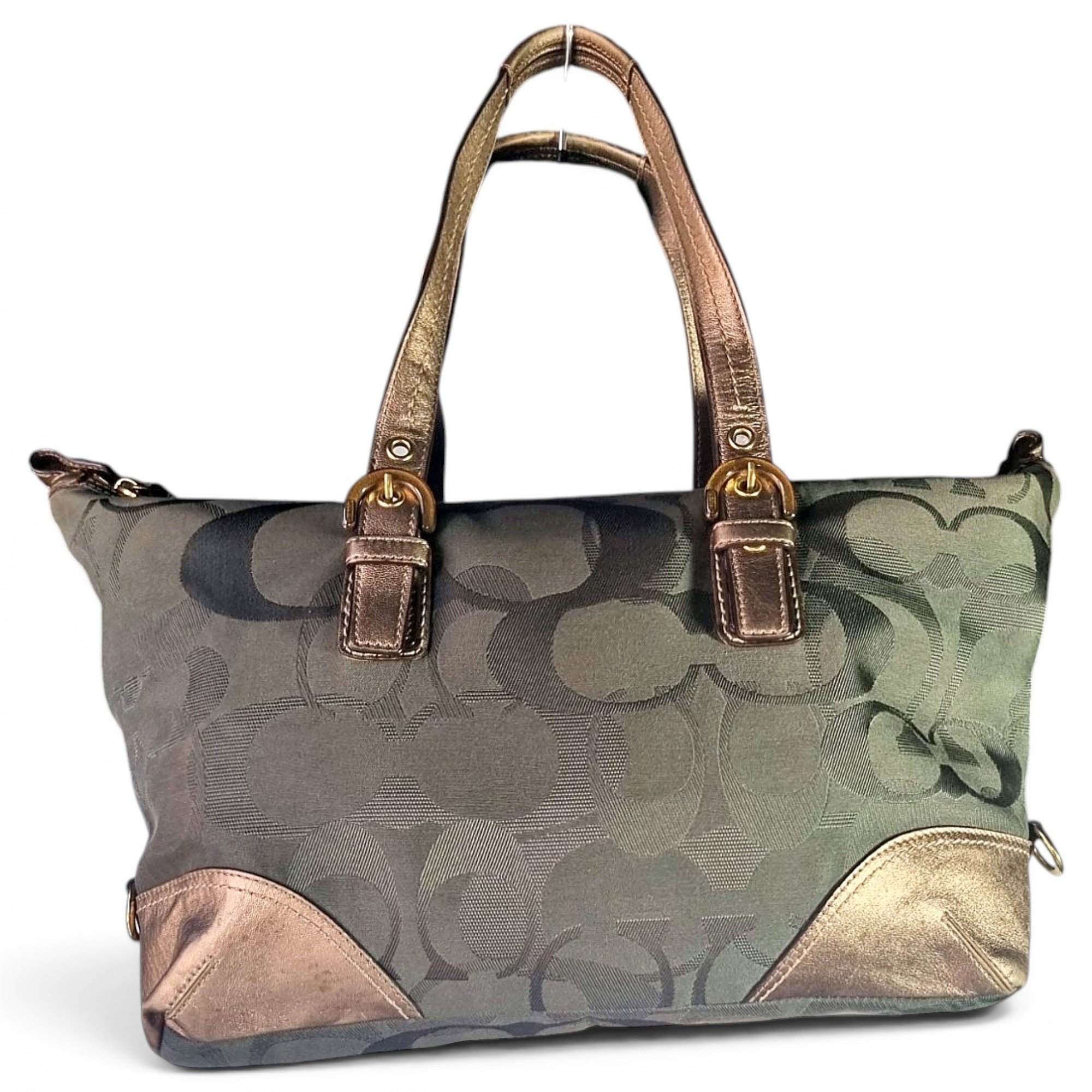 Leather tote