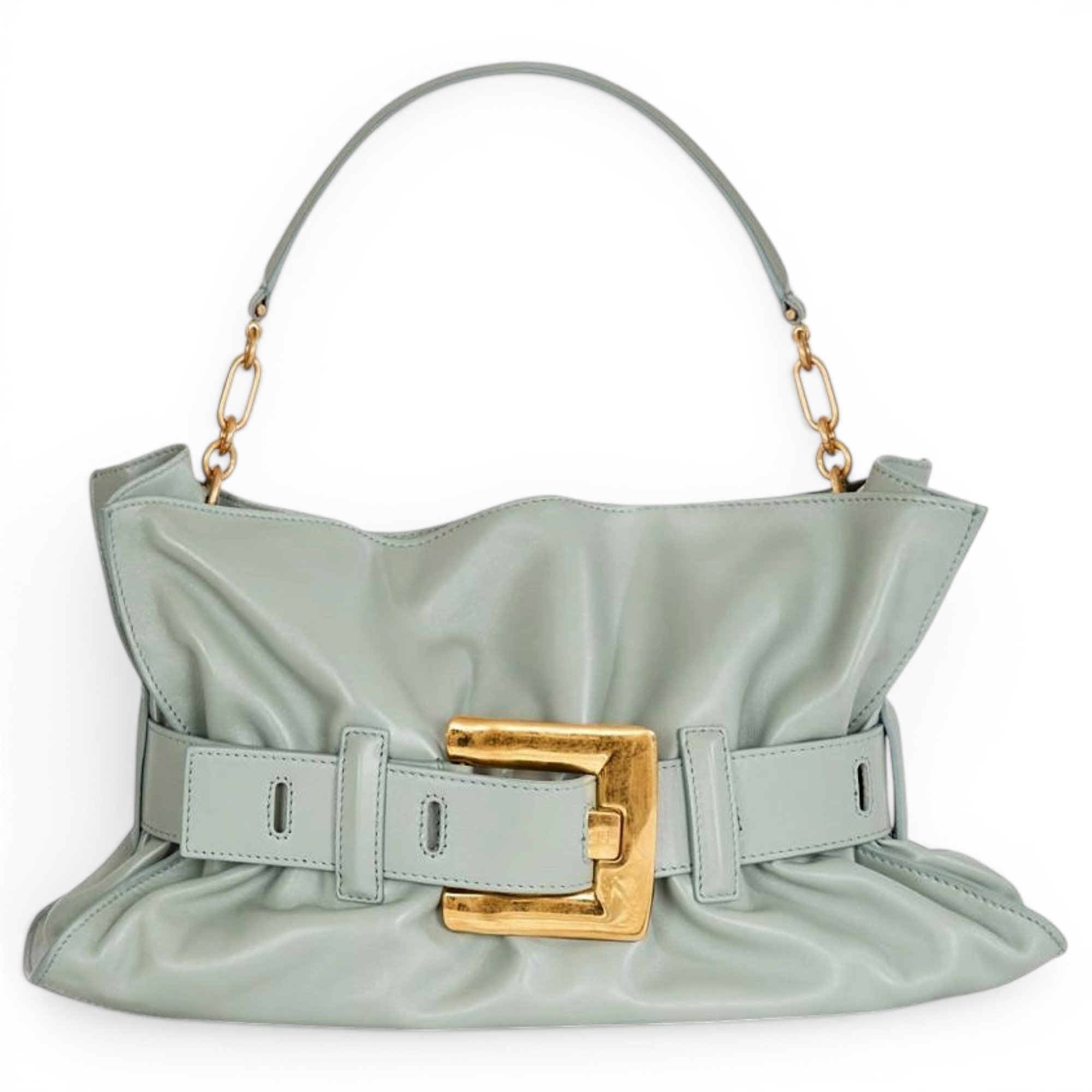 BBag 18 leather handbag