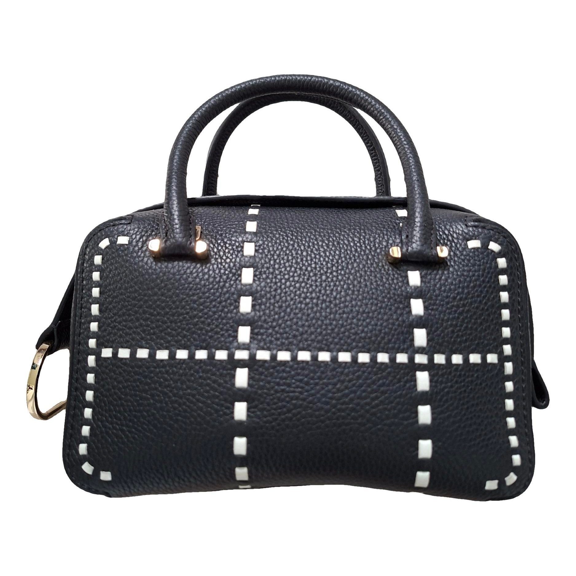Cool Box leather handbag