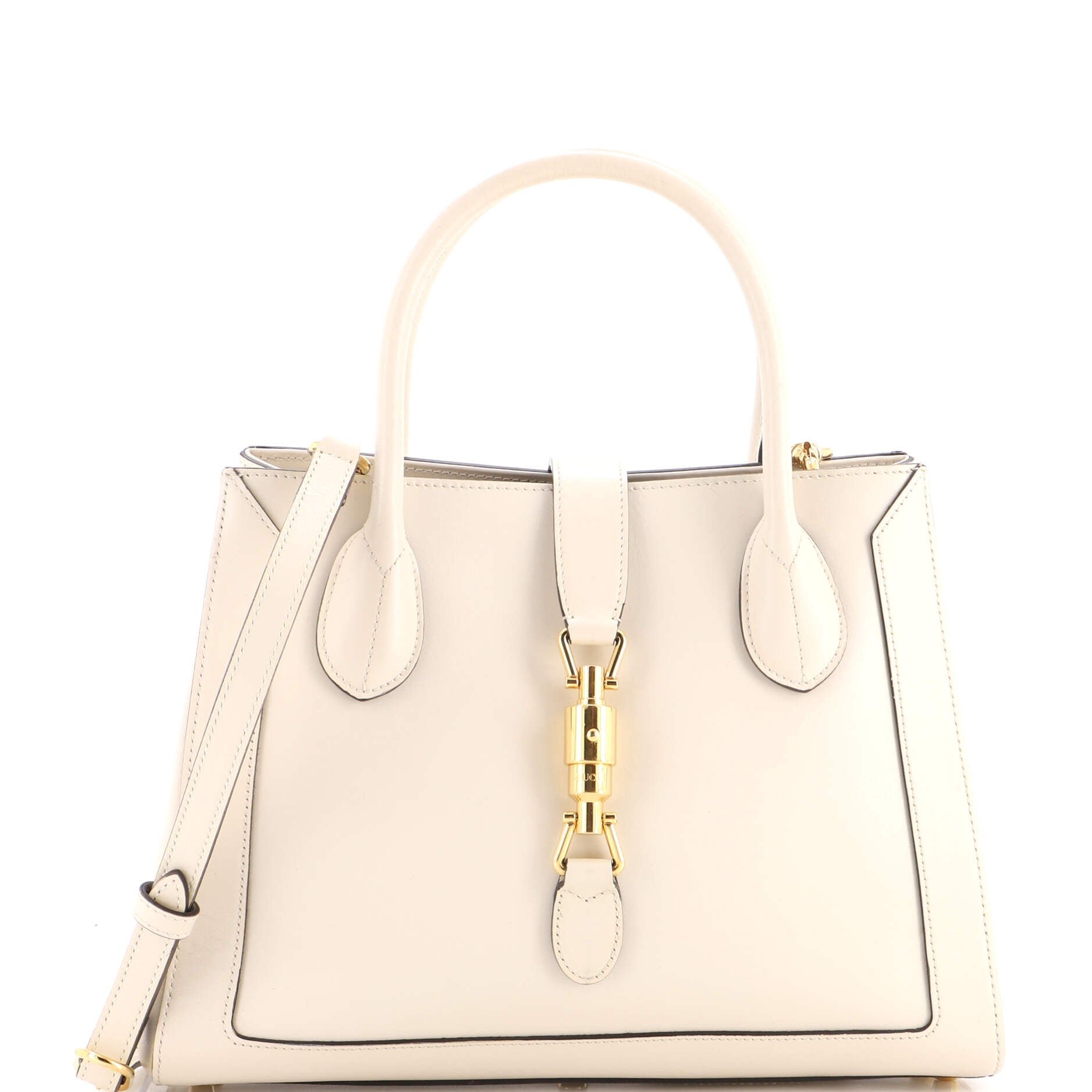 Jackie 1961 Web Tote Leather Medium