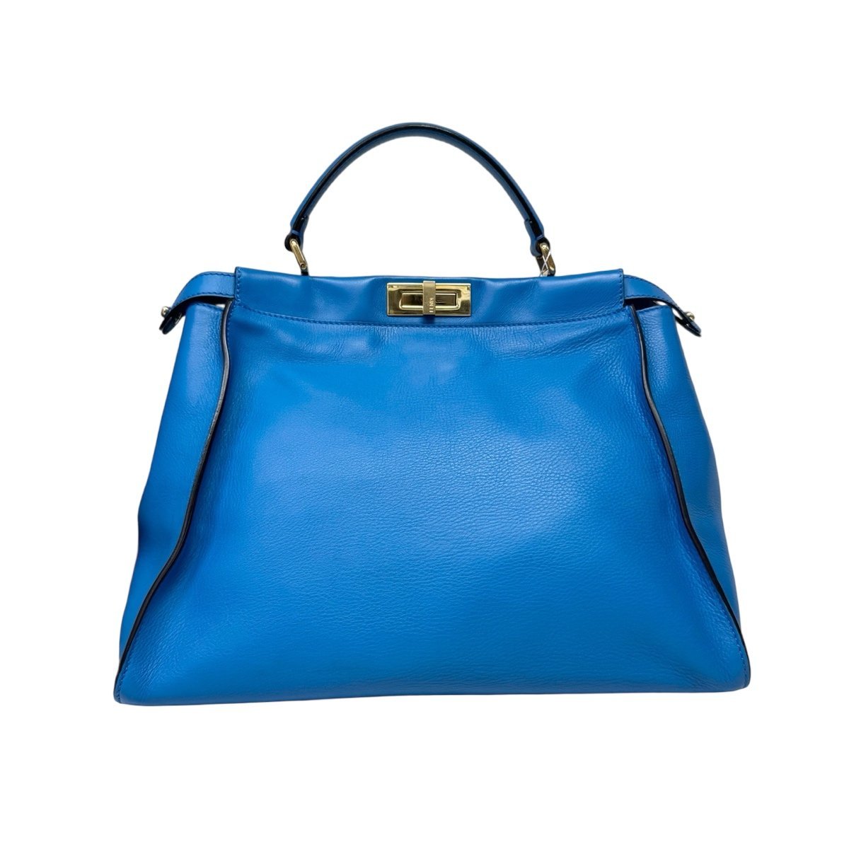 Peekaboo leather handbag