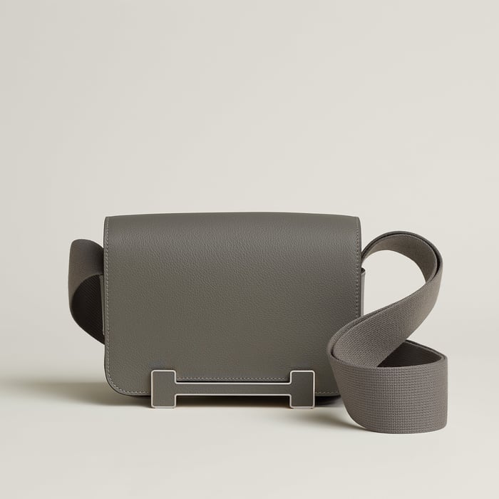 Gris Meyer Hermès Geta Bag