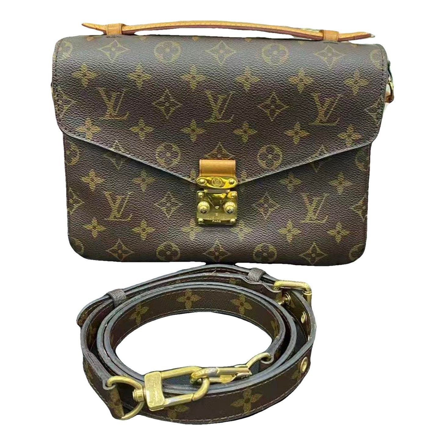 Metis leather crossbody bag