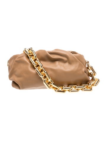Leather Chain Pouch