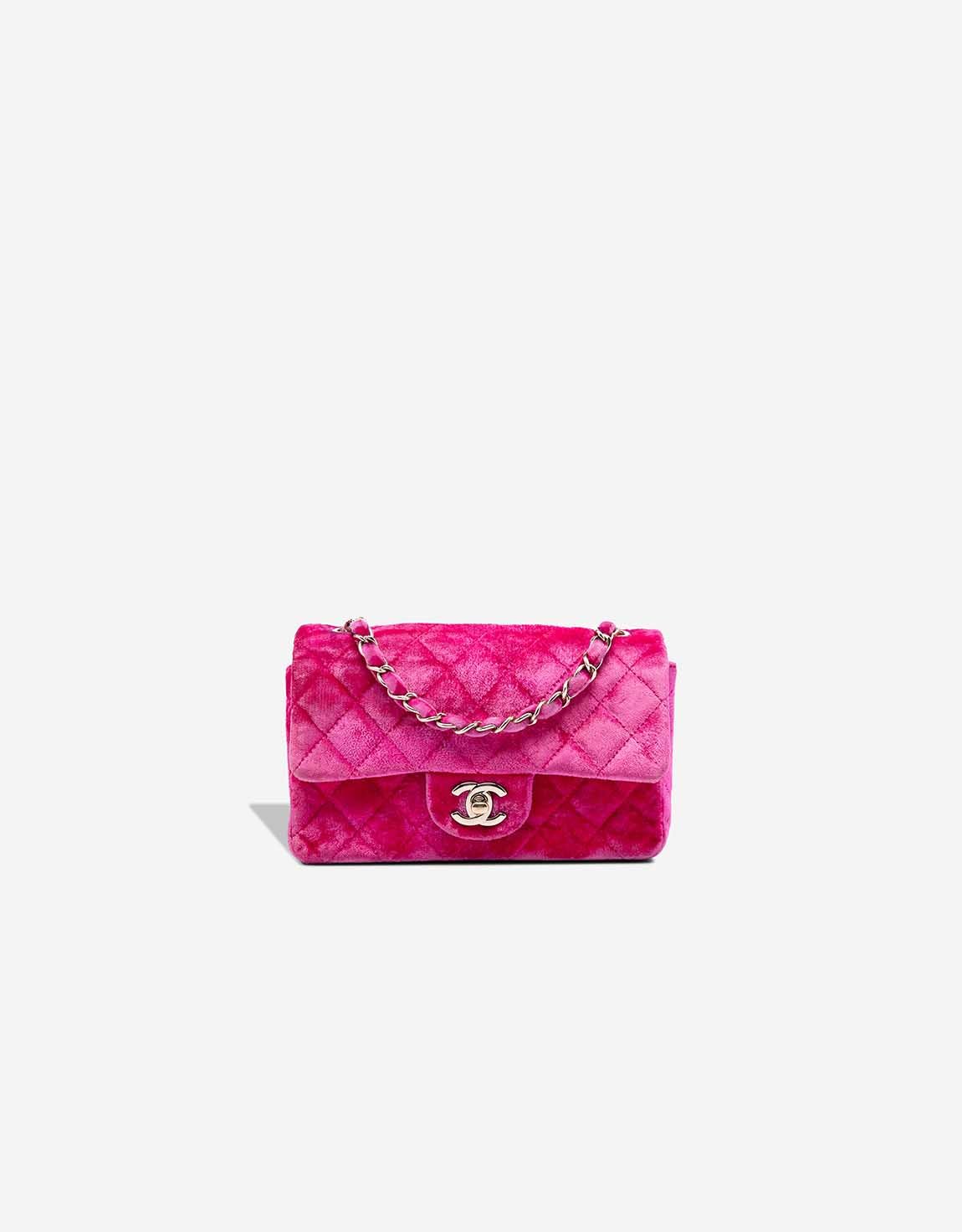 
		Timeless Mini Rectangular Velvet Pink    