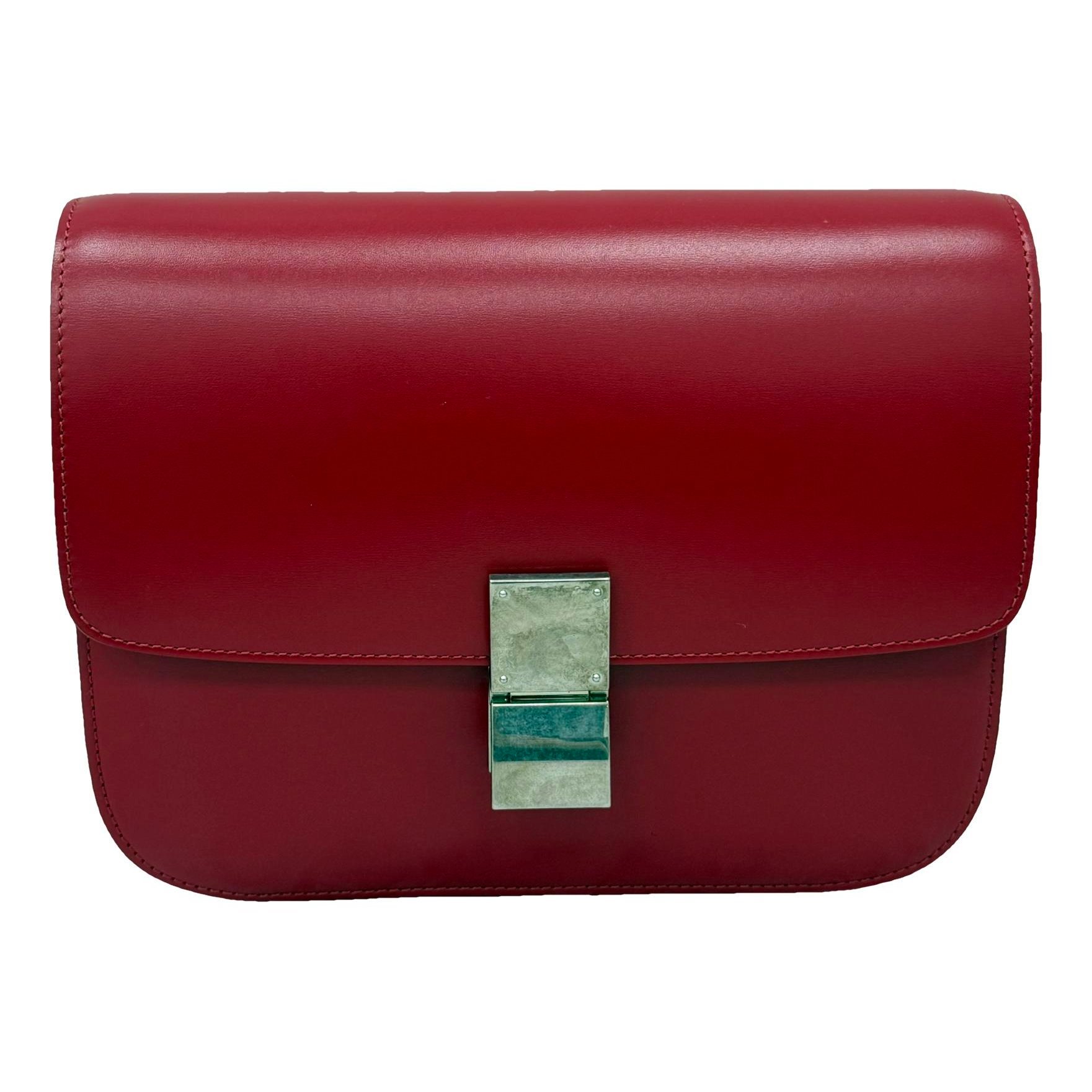 Classic leather handbag