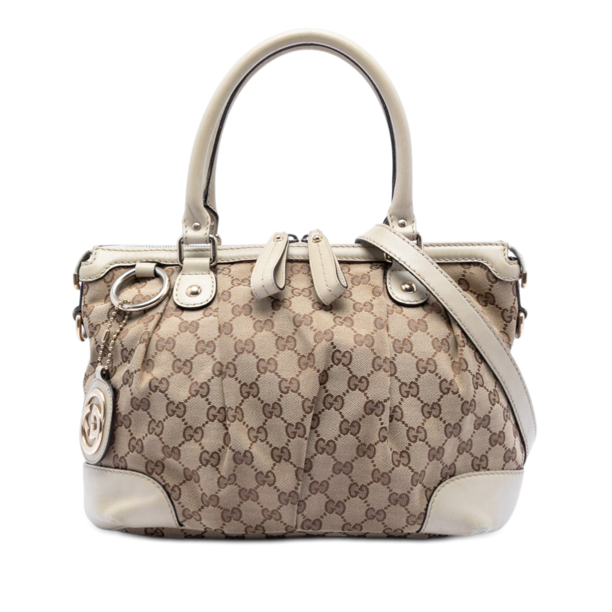 Leather satchel