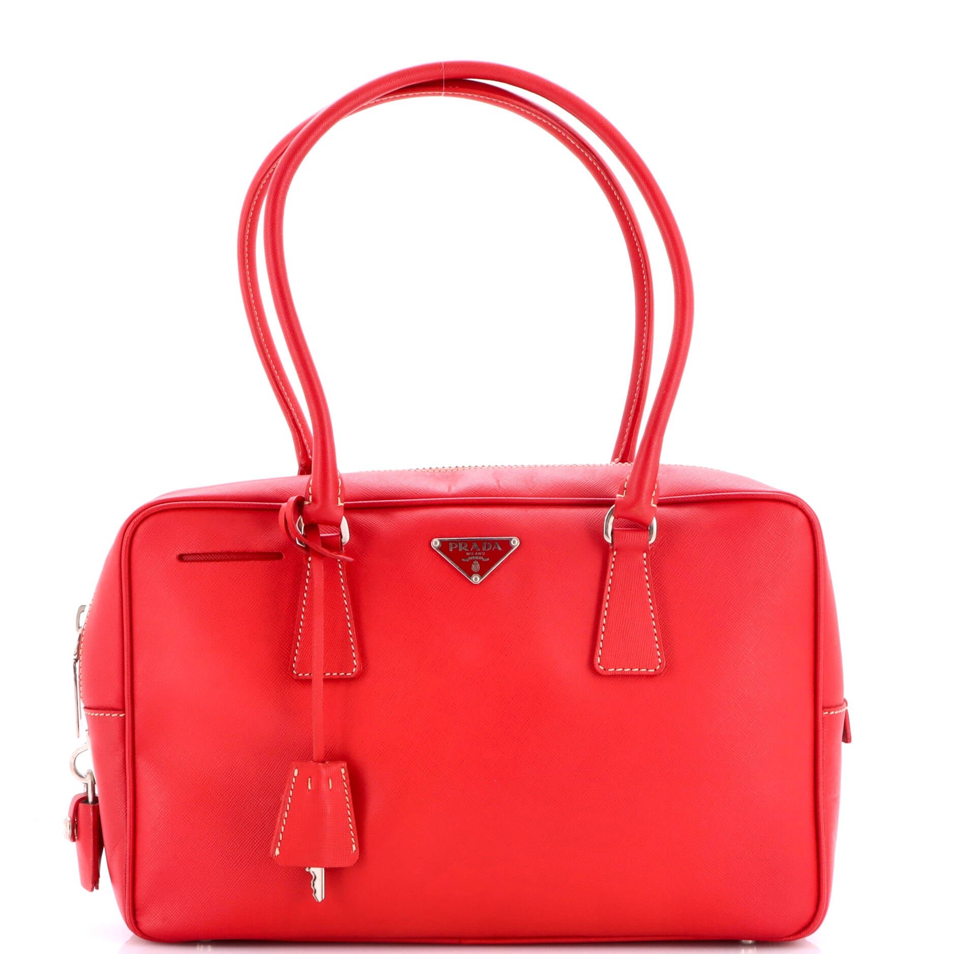 Bauletto Bag Saffiano Leather Medium