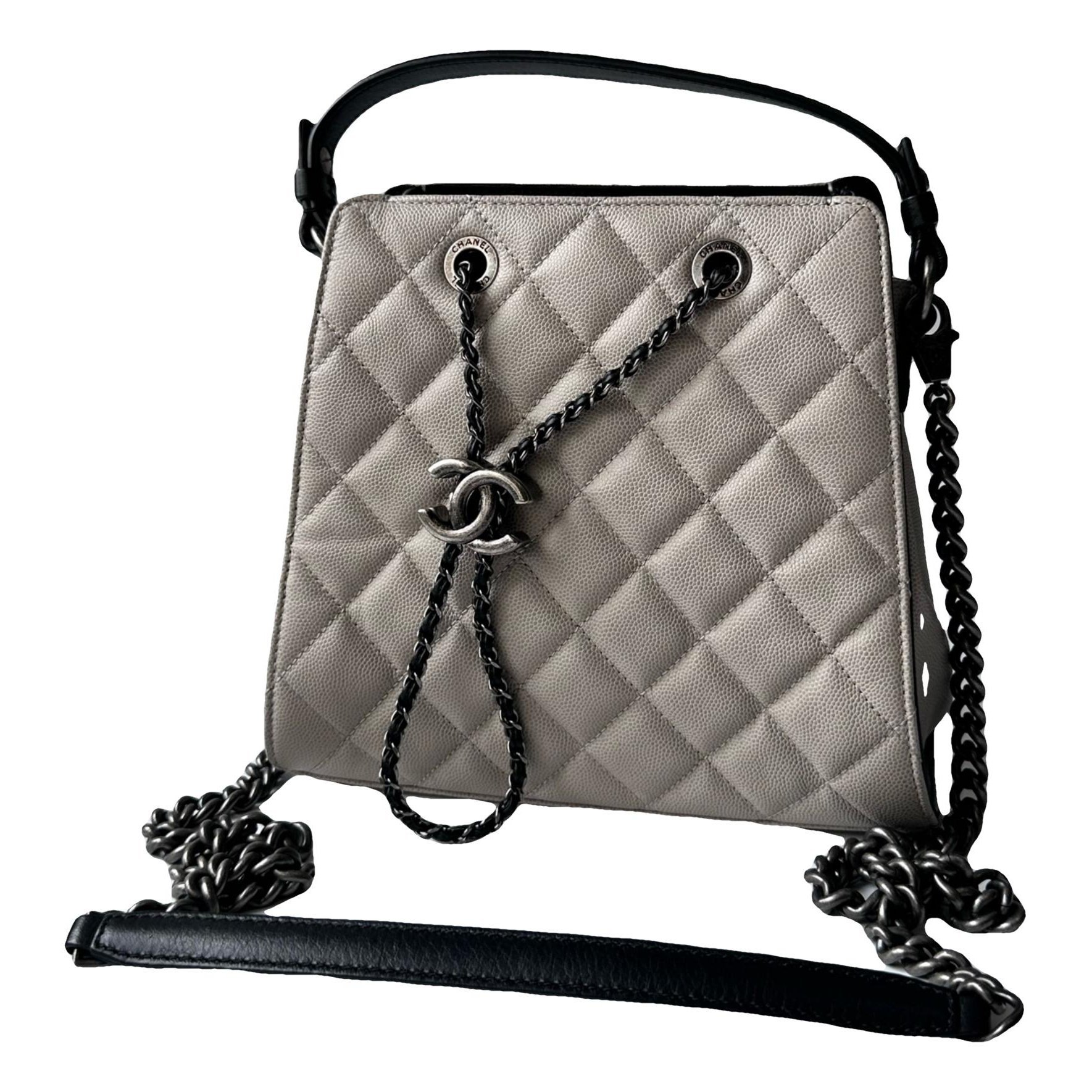 Gabrielle Bucket leather crossbody bag