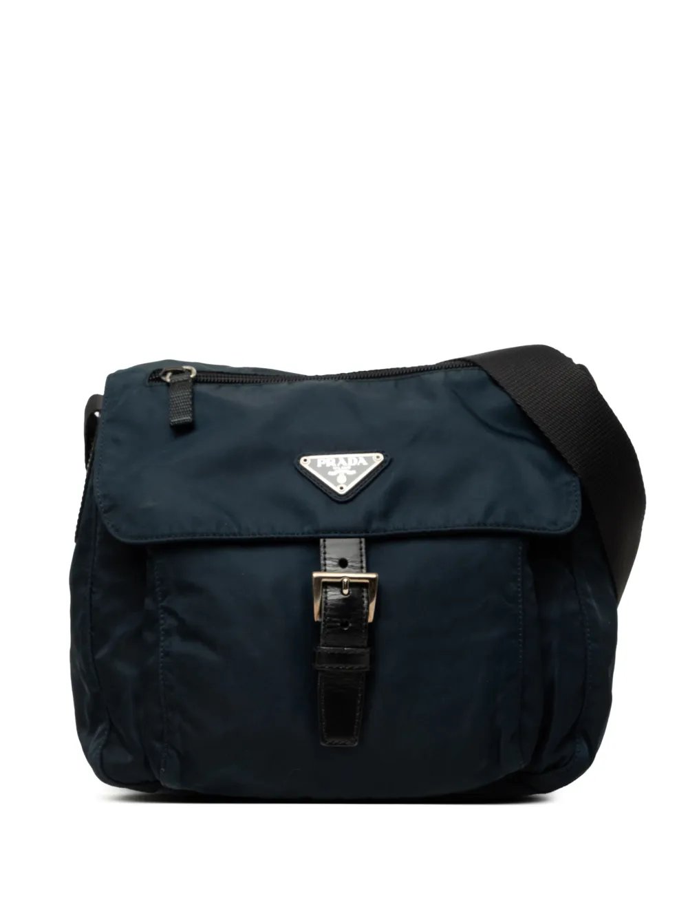 2000-2013 Tessuto Zip Buckle Messenger Bag crossbody bag