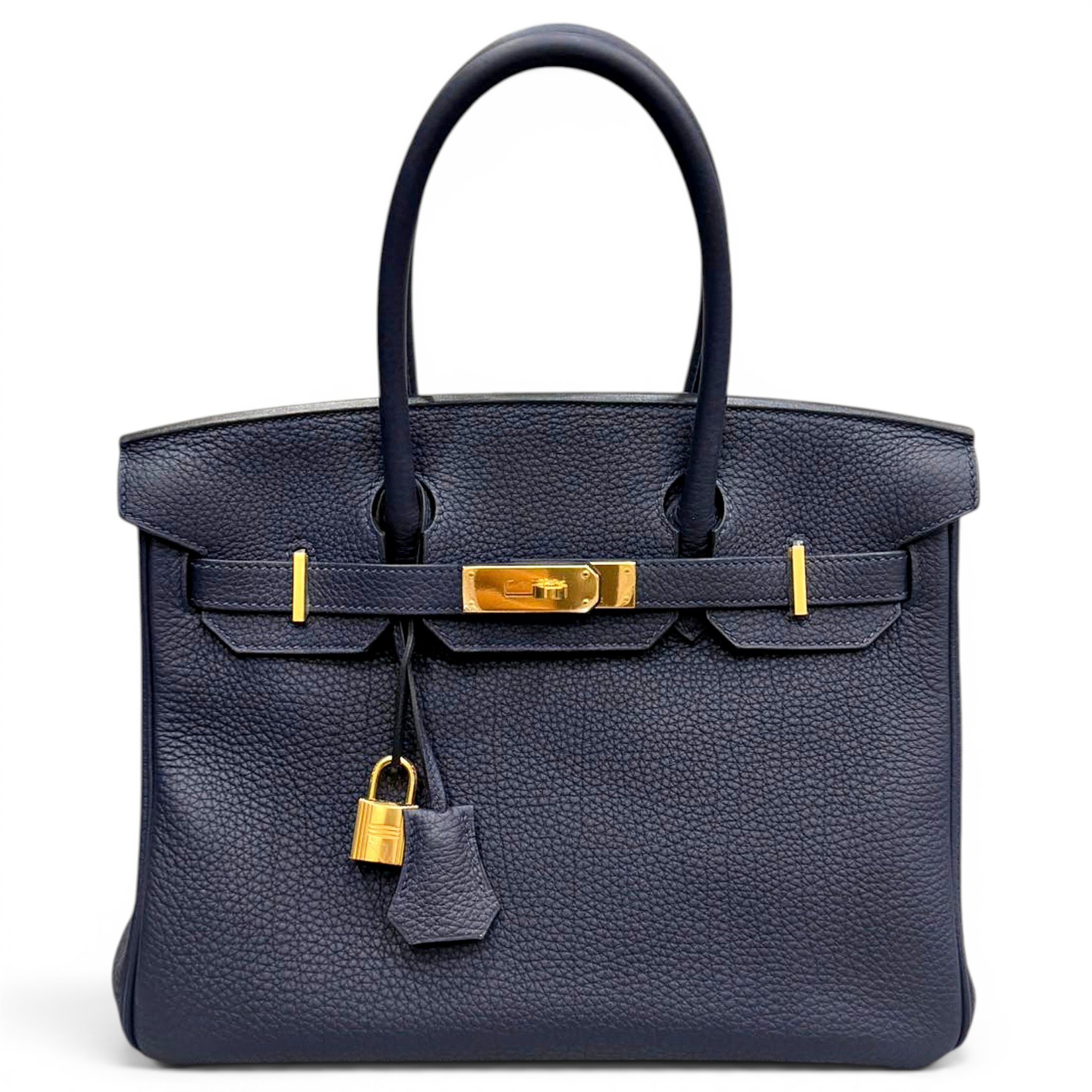 Birkin 30 leather handbag