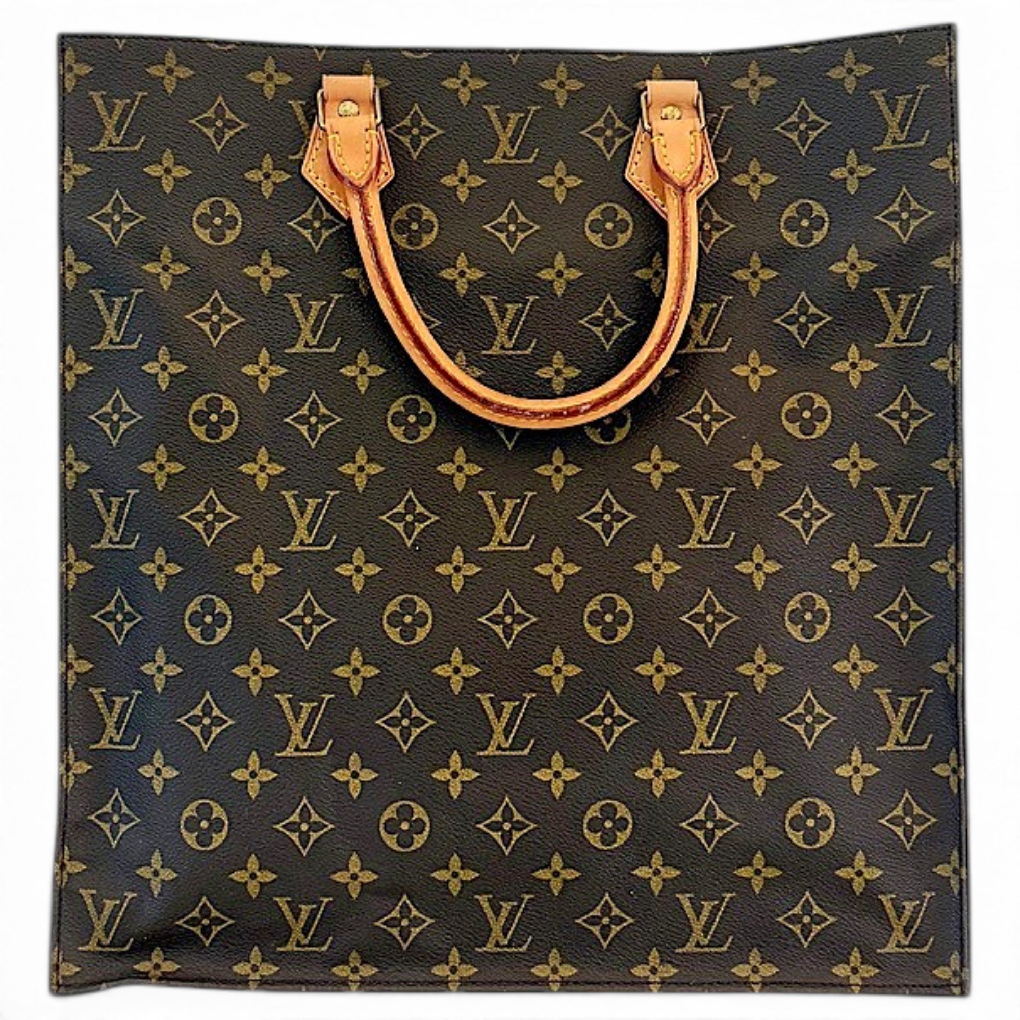 Sac souple leather tote