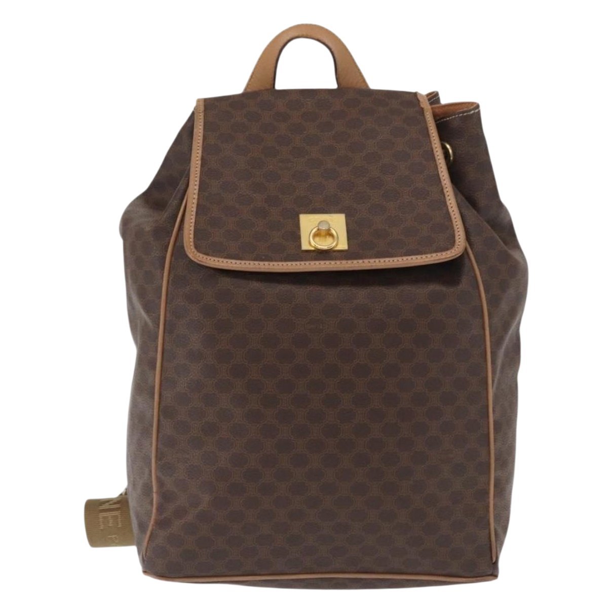 Leather backpack