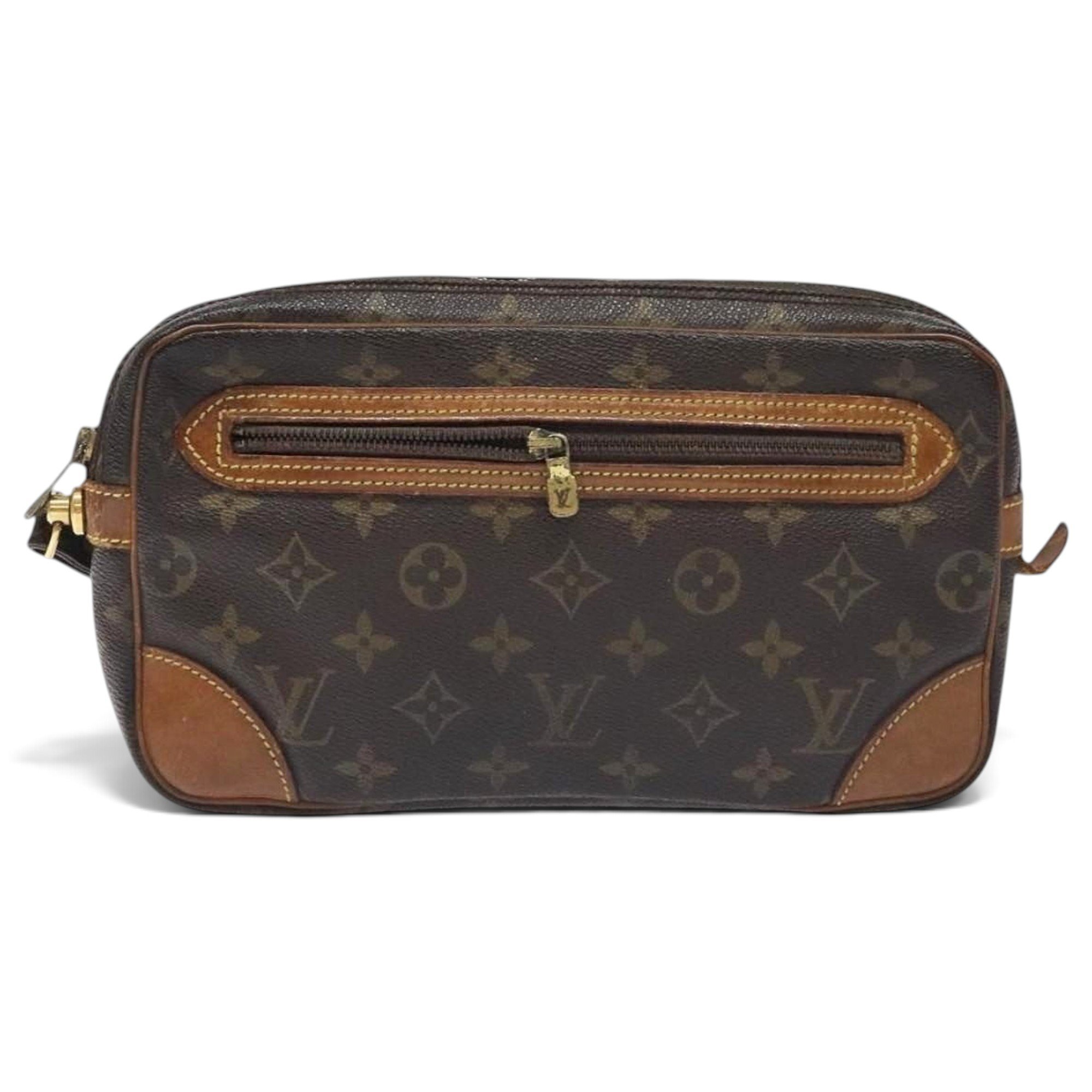 Marly Dragonne leather clutch bag
