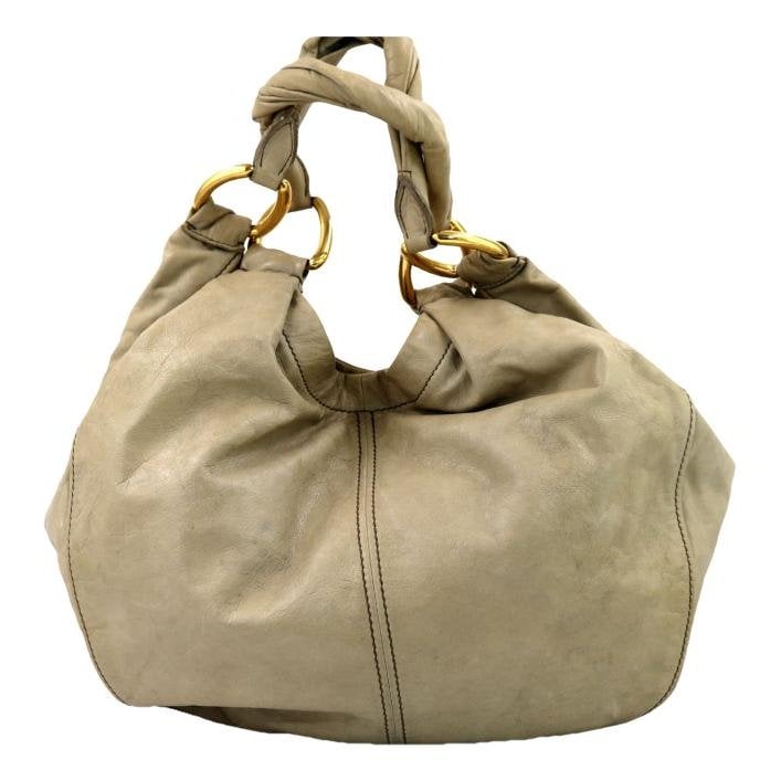 Leather handbag