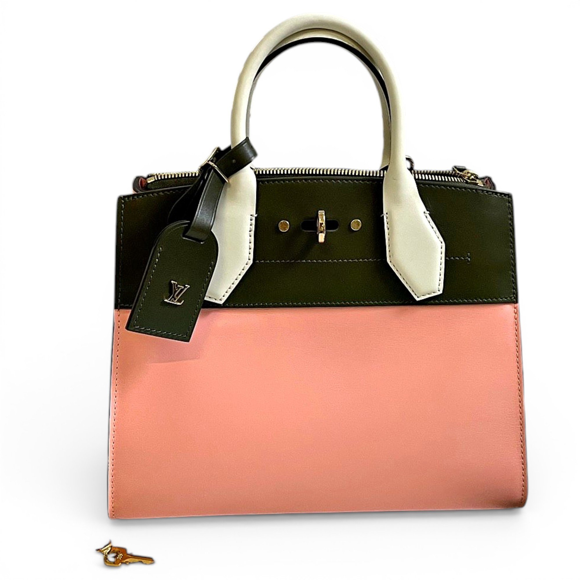 City Steamer leather tote