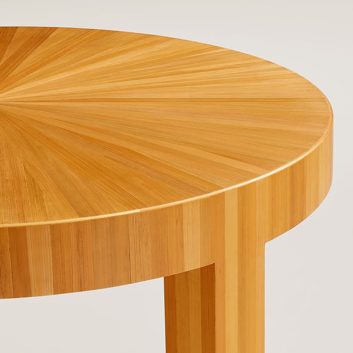 Naturel Reeditions J.-m. Frank Par Hermès Round Coffee Table