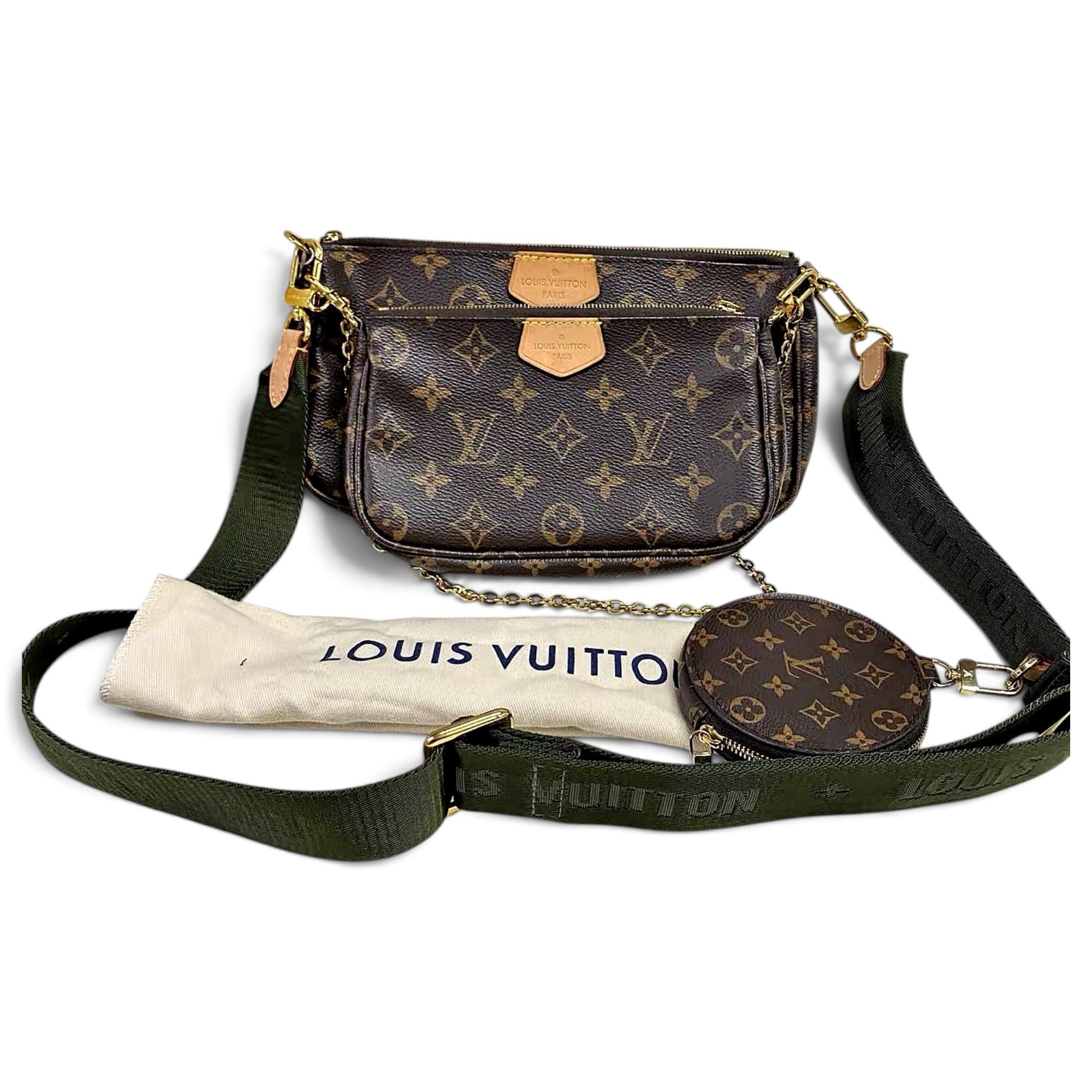 Multi Pochette Accessoires leather handbag