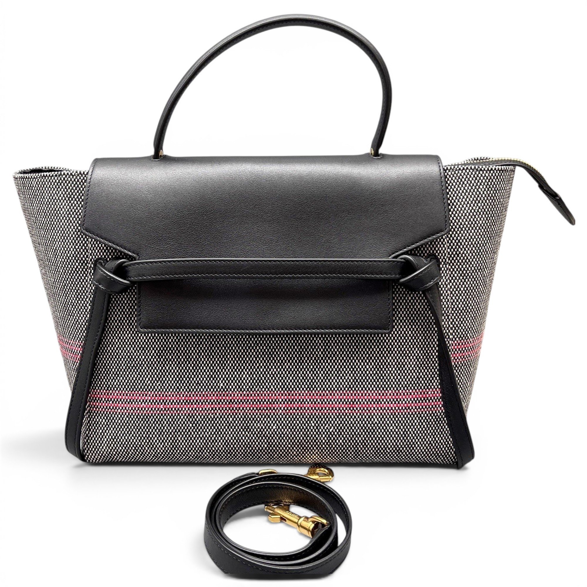 Belt cloth handbag