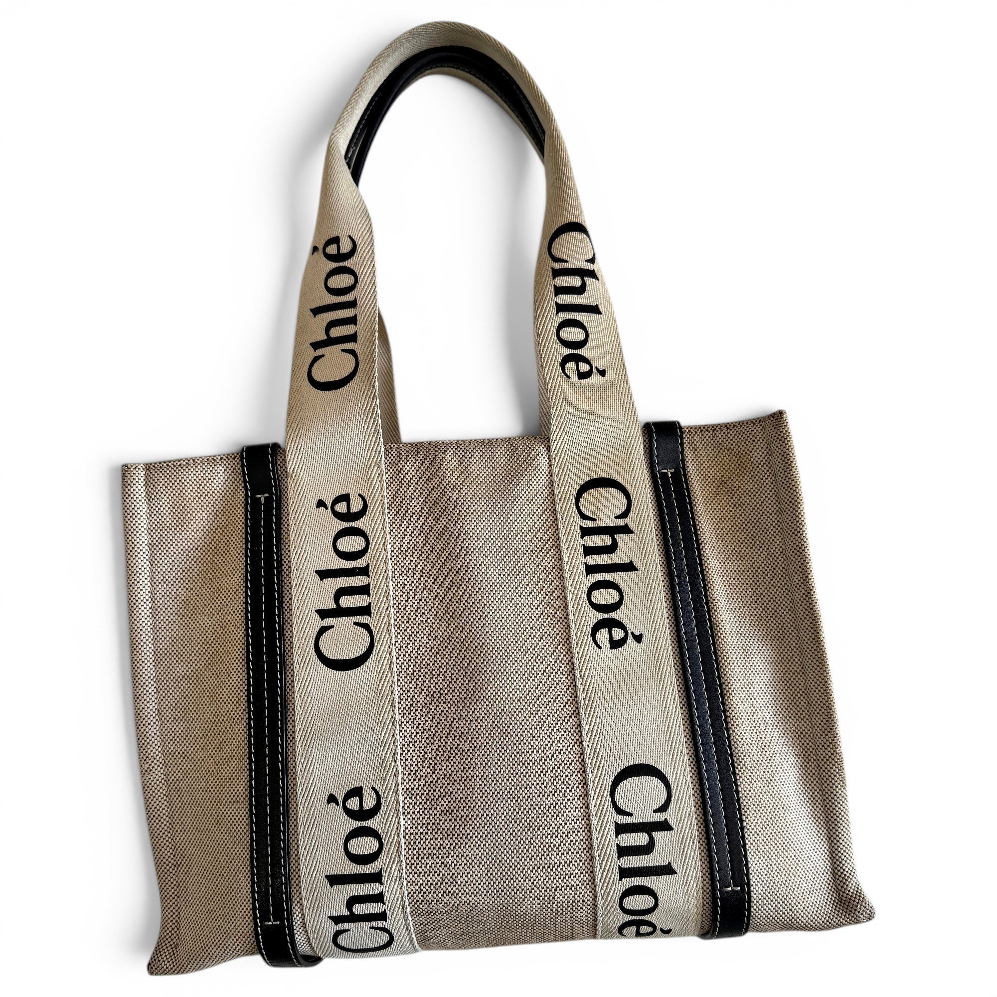 Woody cloth tote