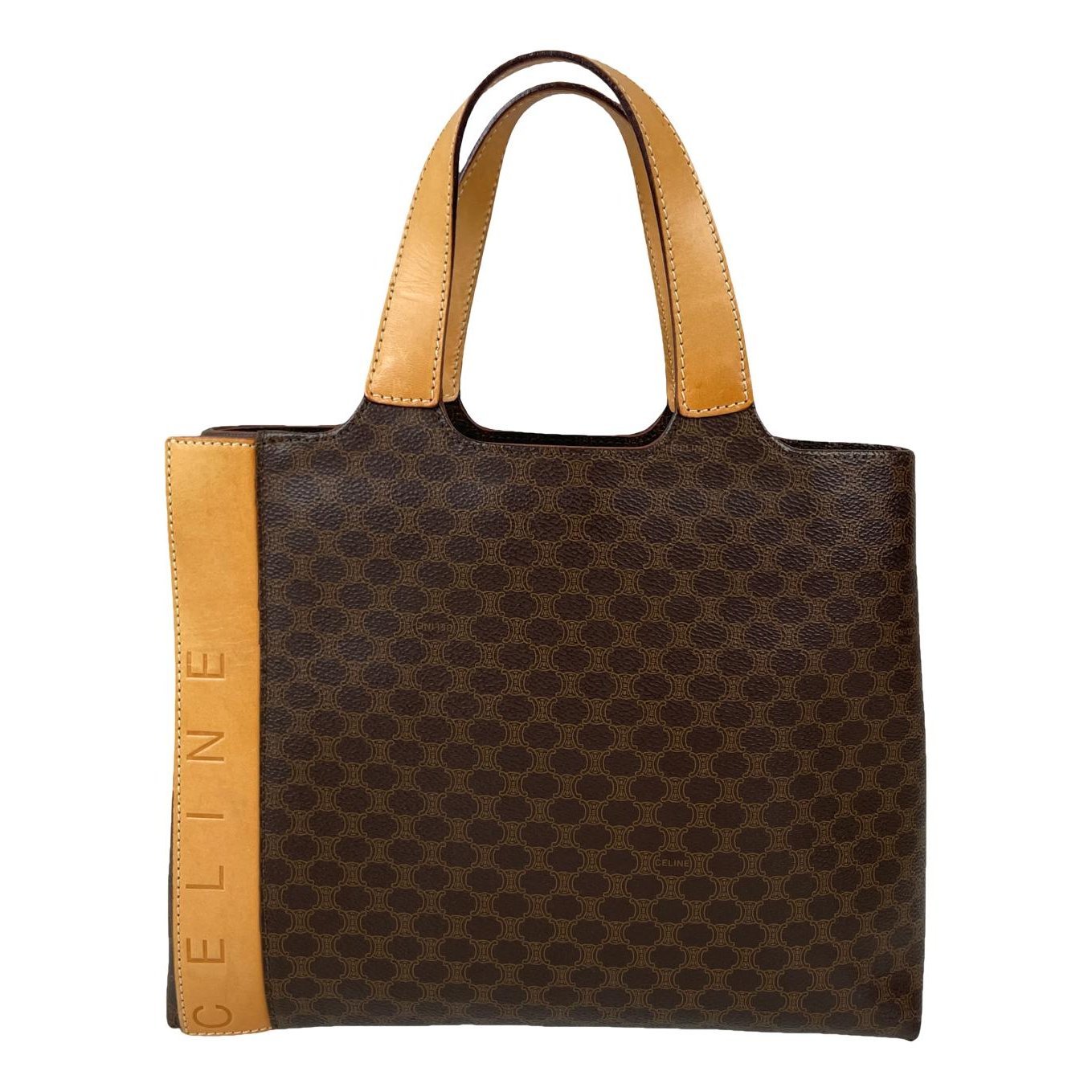 Leather tote