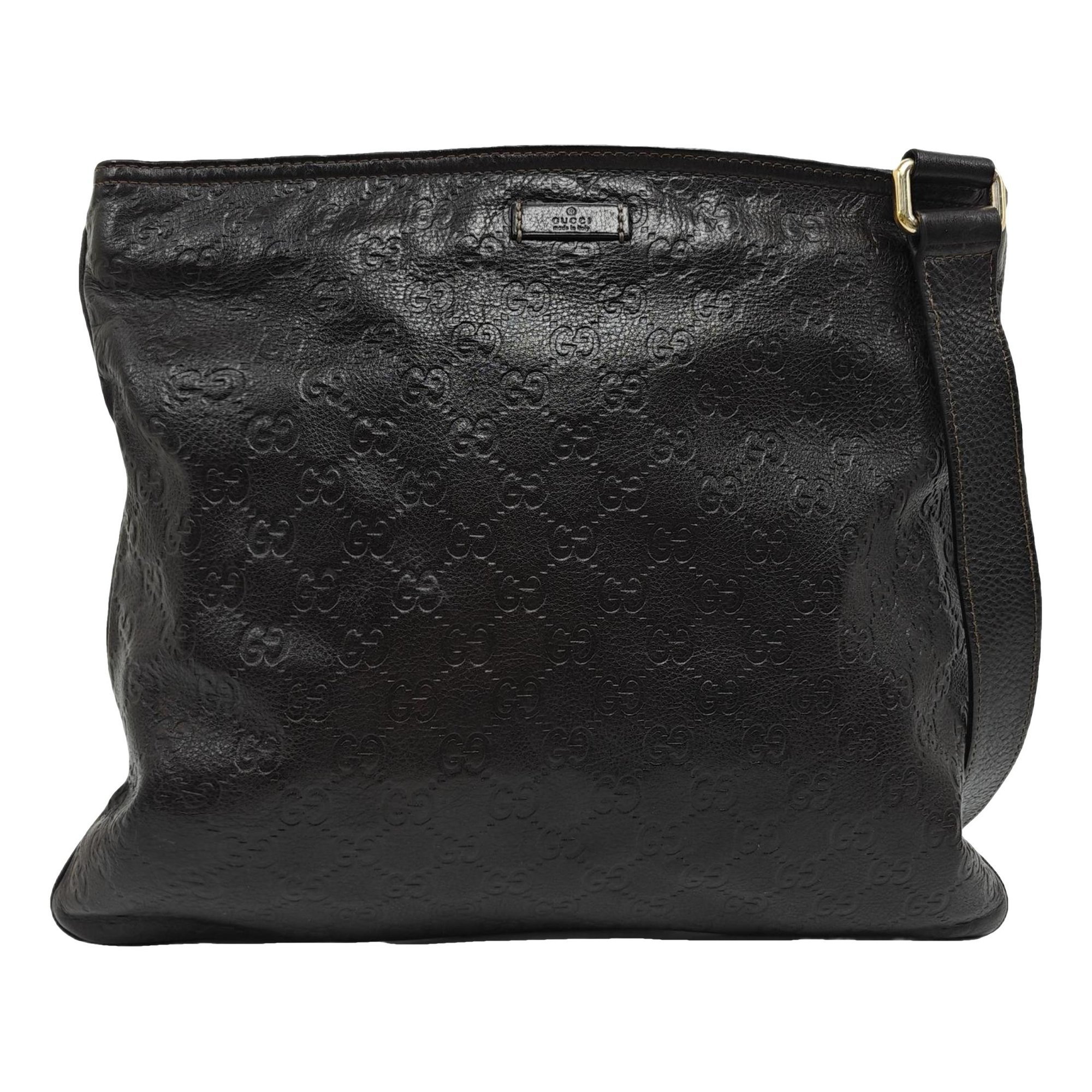 Leather crossbody bag