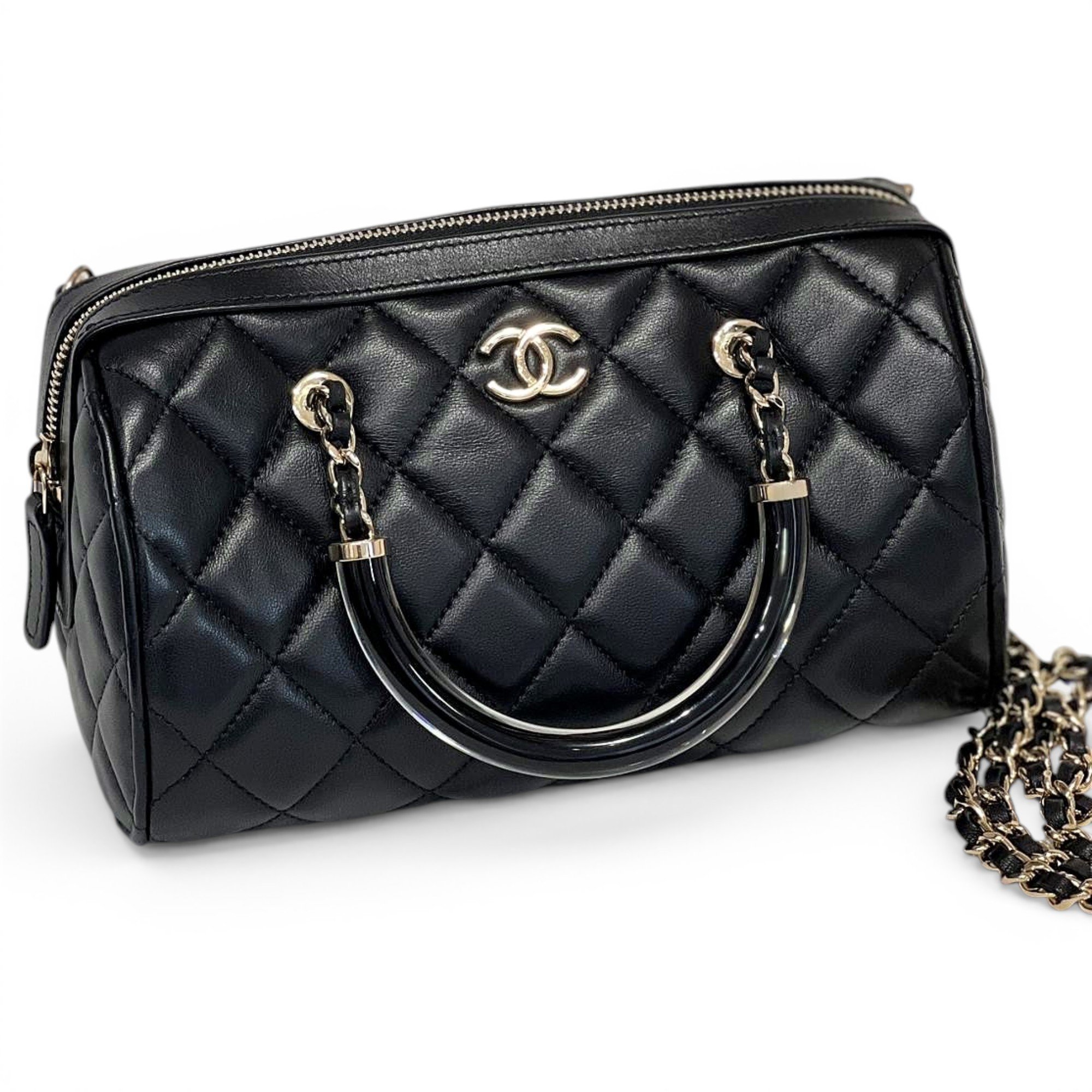 Leather handbag