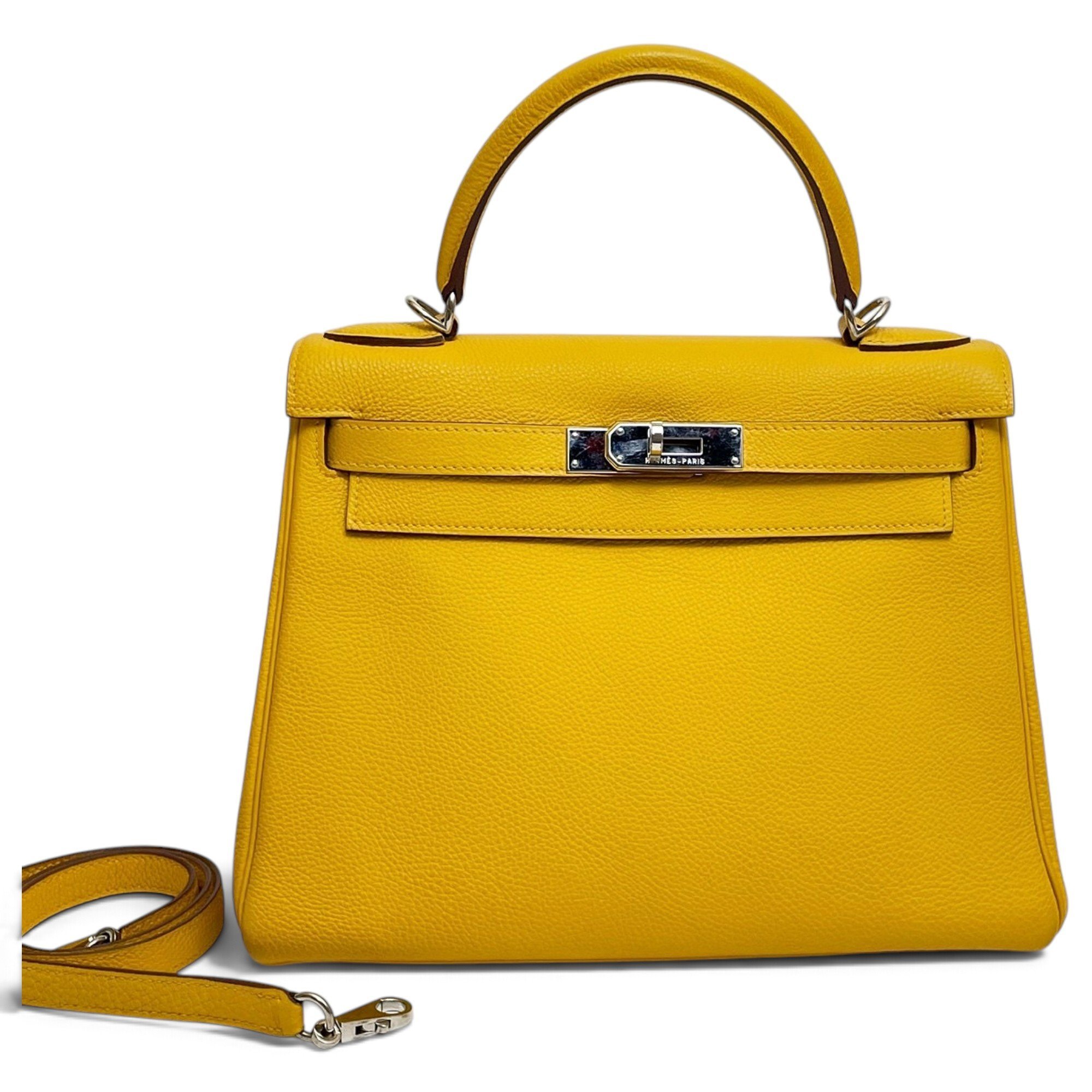 Kelly 28 leather handbag