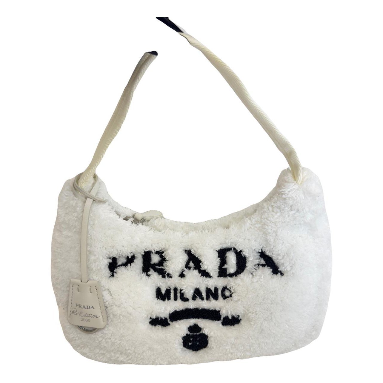 Re-edition cashmere handbag