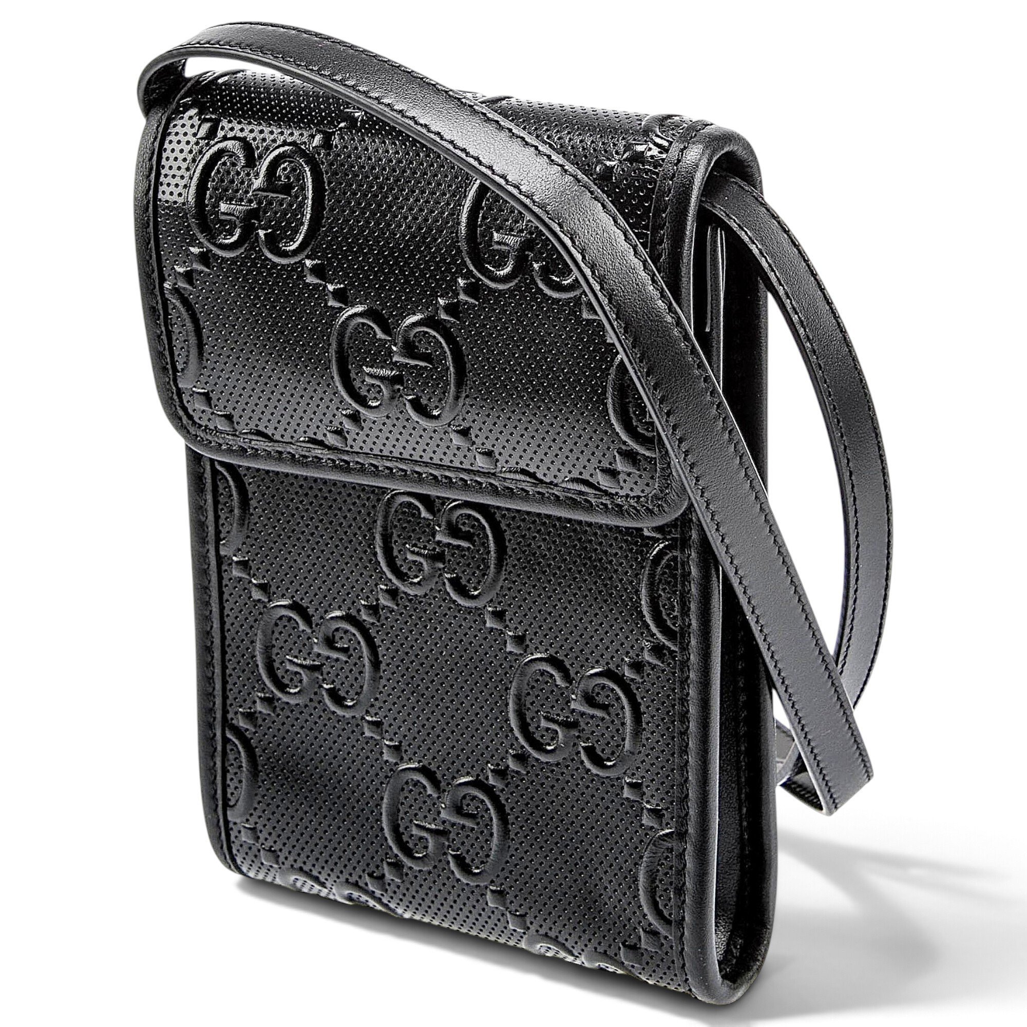 Ophidia leather crossbody bag