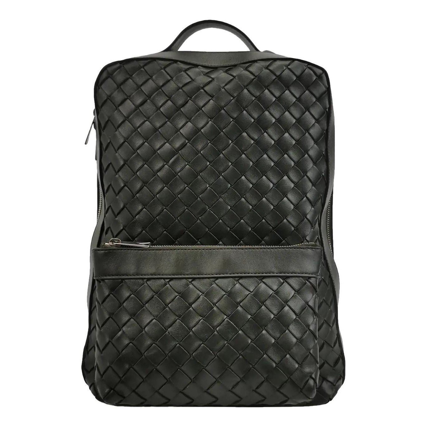 Leather backpack