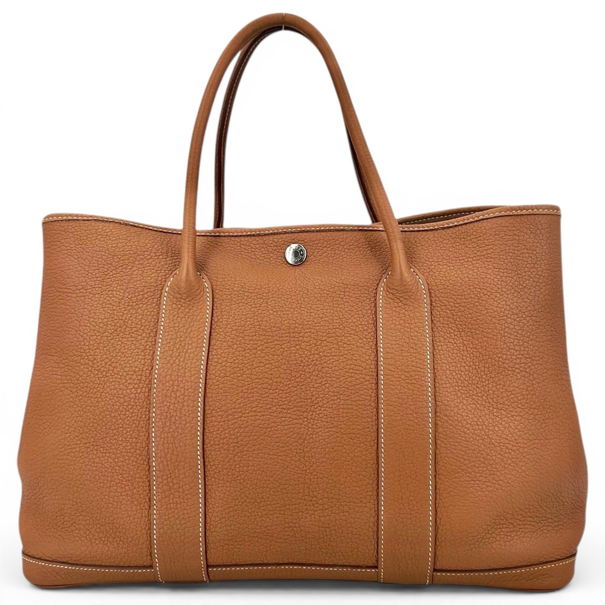 Garden Party leather handbag