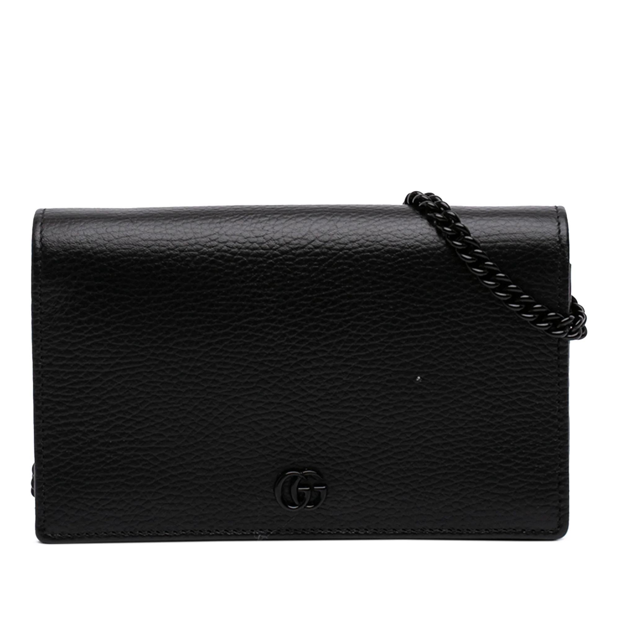 GG Marmont pony-style calfskin crossbody bag