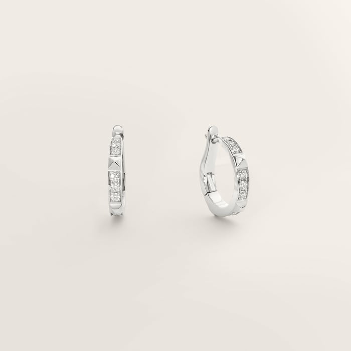 Sans Coloris Hermès Clou d'H Dangle Earrings, Small Model