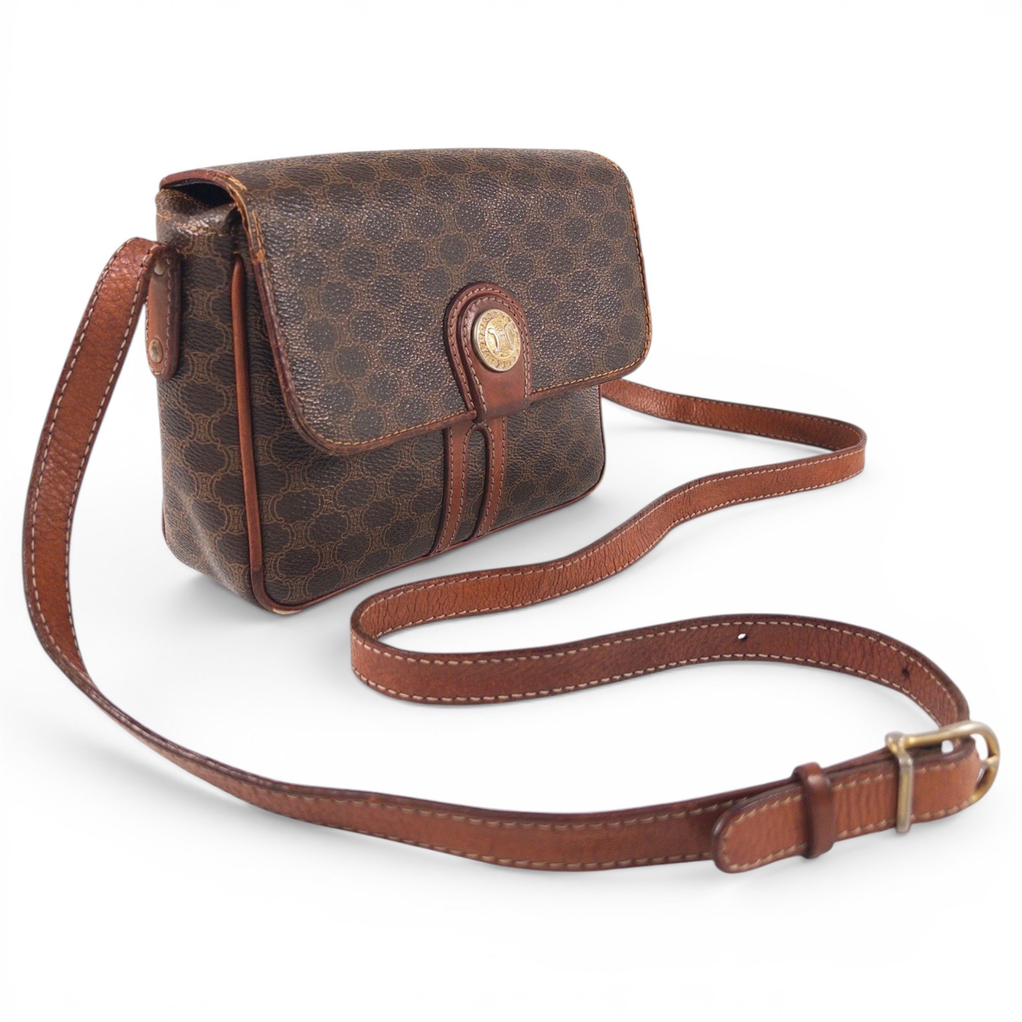 Leather crossbody bag