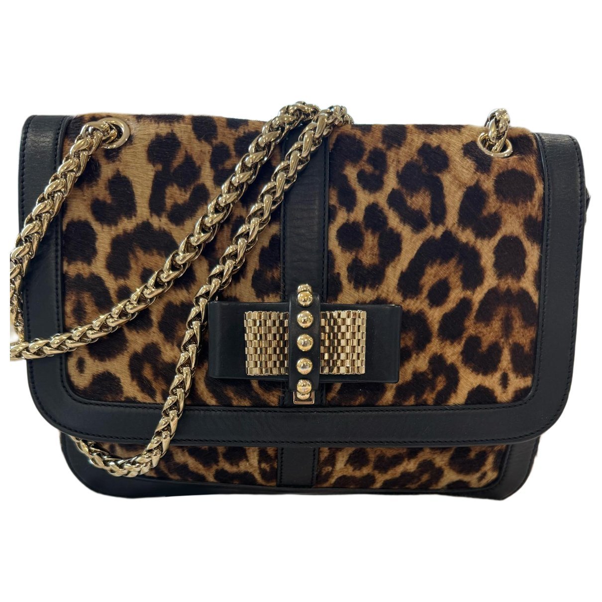 Christian Louboutin Sweet Charity pony-style calfskin handbag