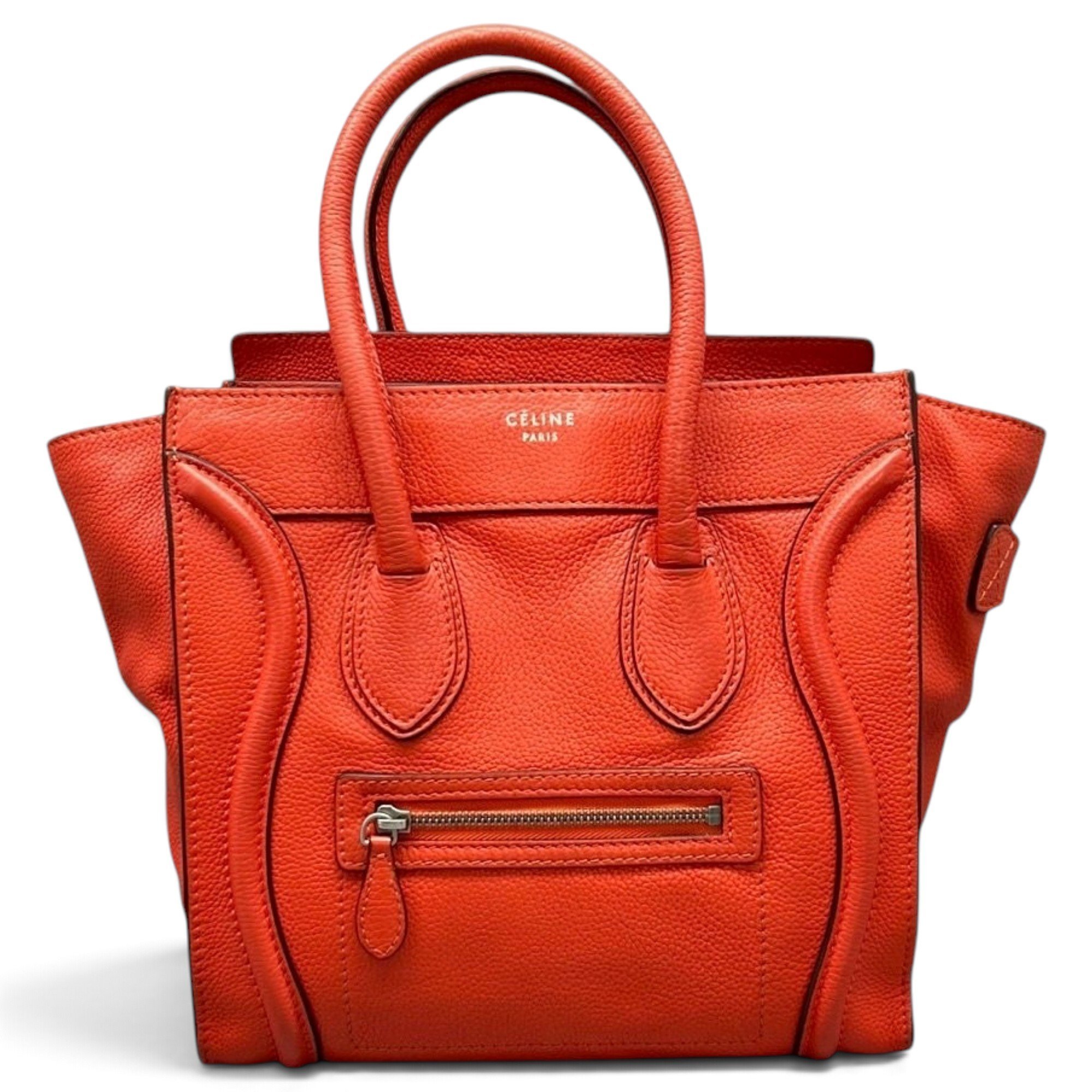Luggage leather handbag