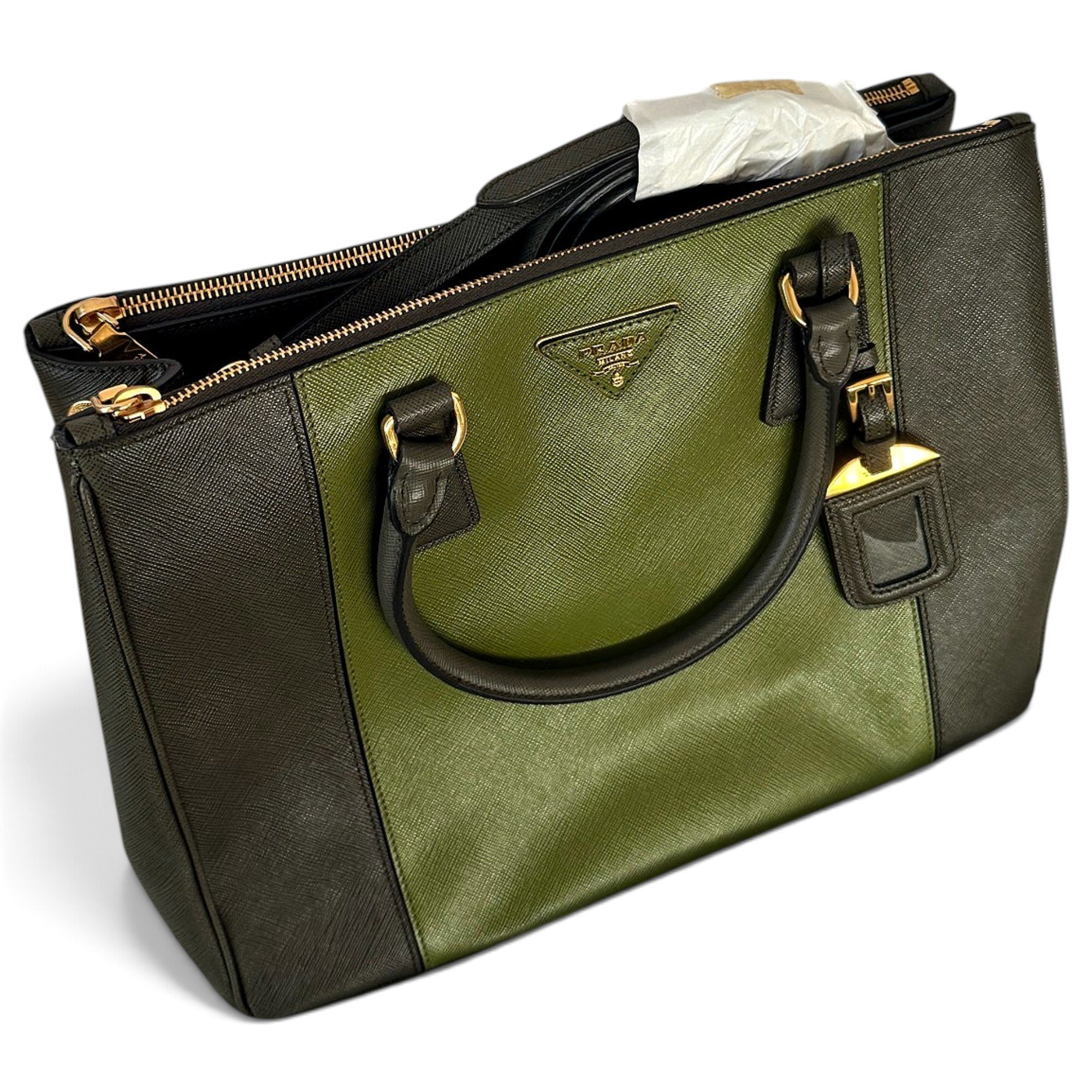 Galleria leather tote