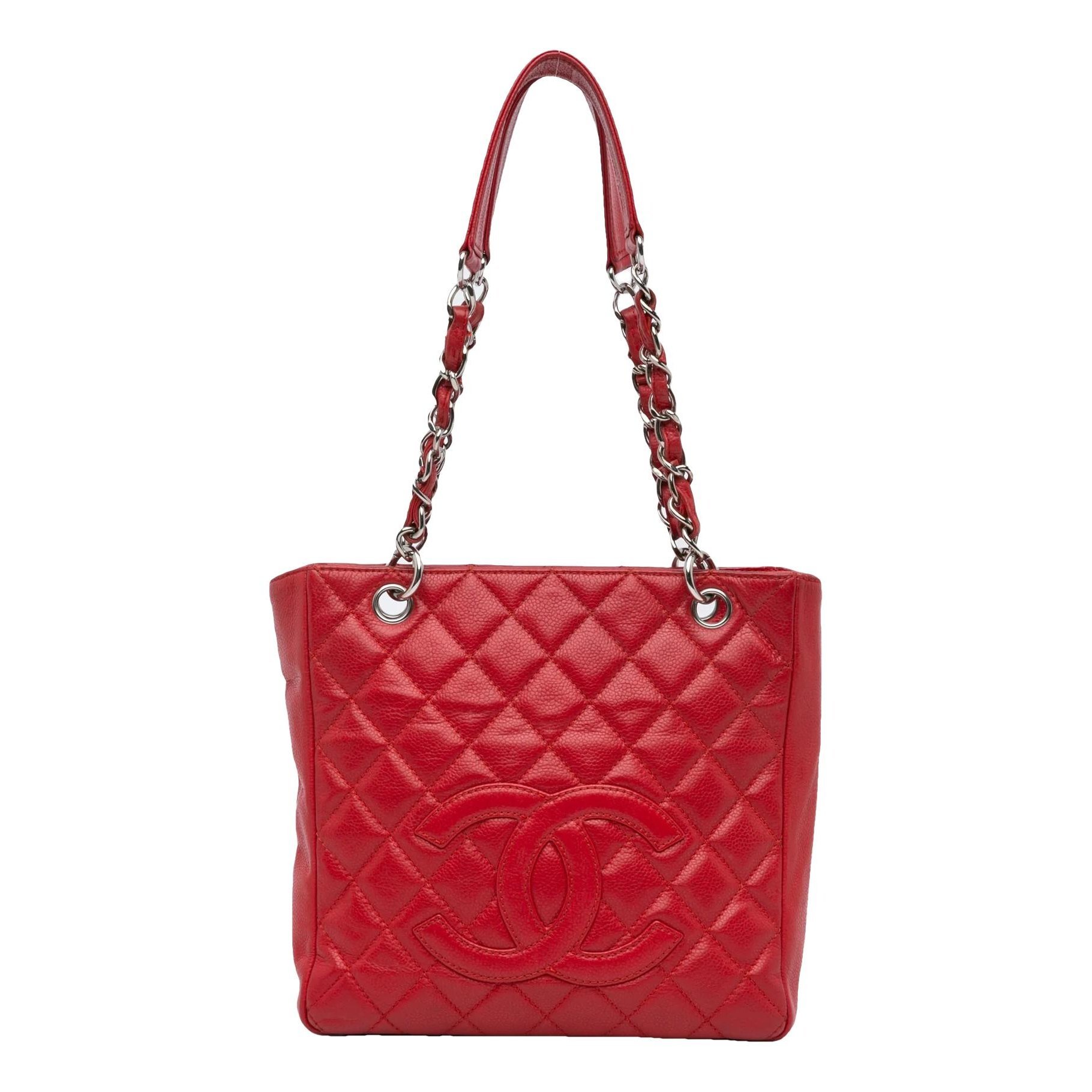 Leather tote