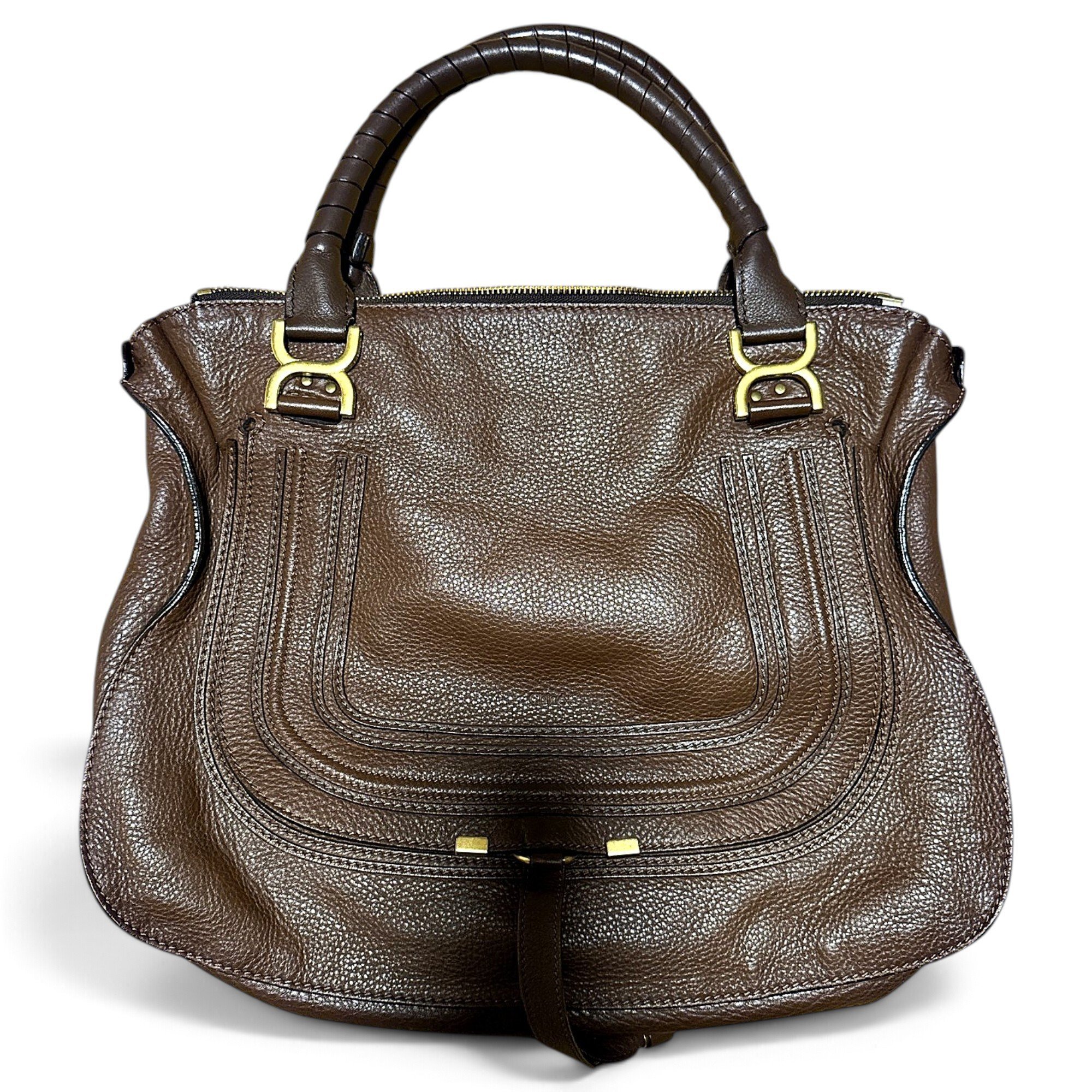 Marcie leather handbag