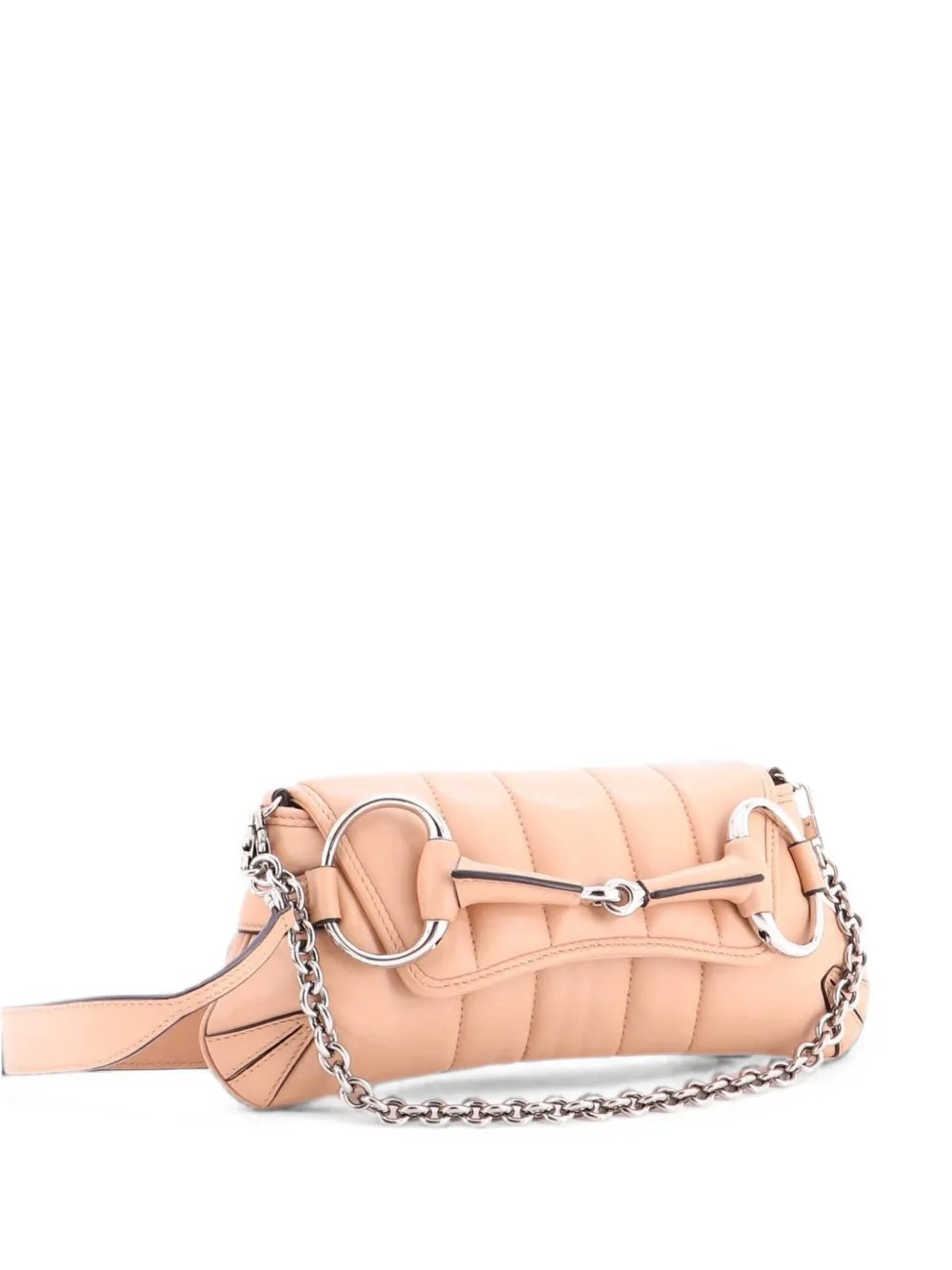 Horsebit Chain Vertical Quilted Leather Small shoulder bag